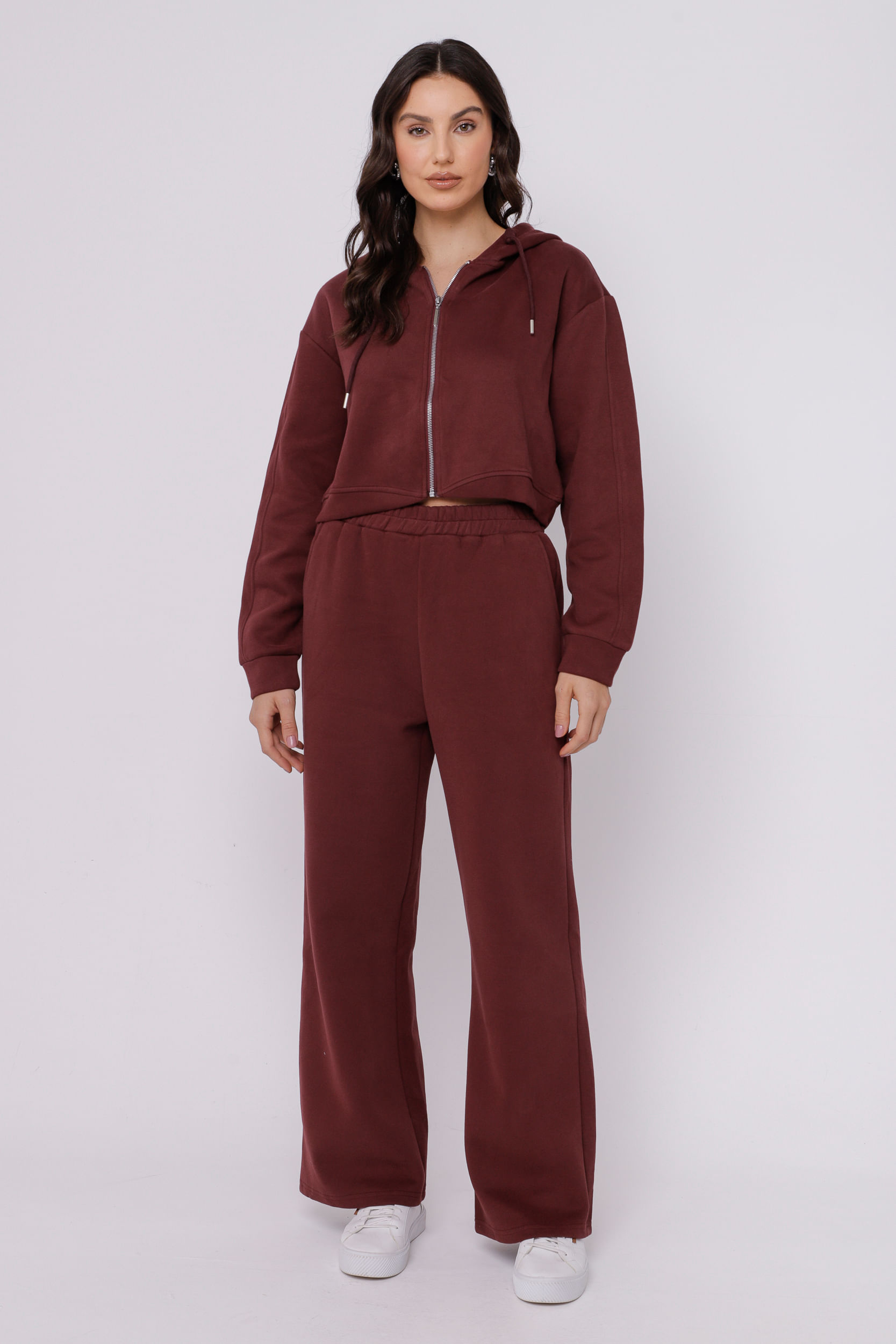 9035368 - Calça de Moletom Básica VINHO 9035368 - Calça de Moletom Básica VINHO
