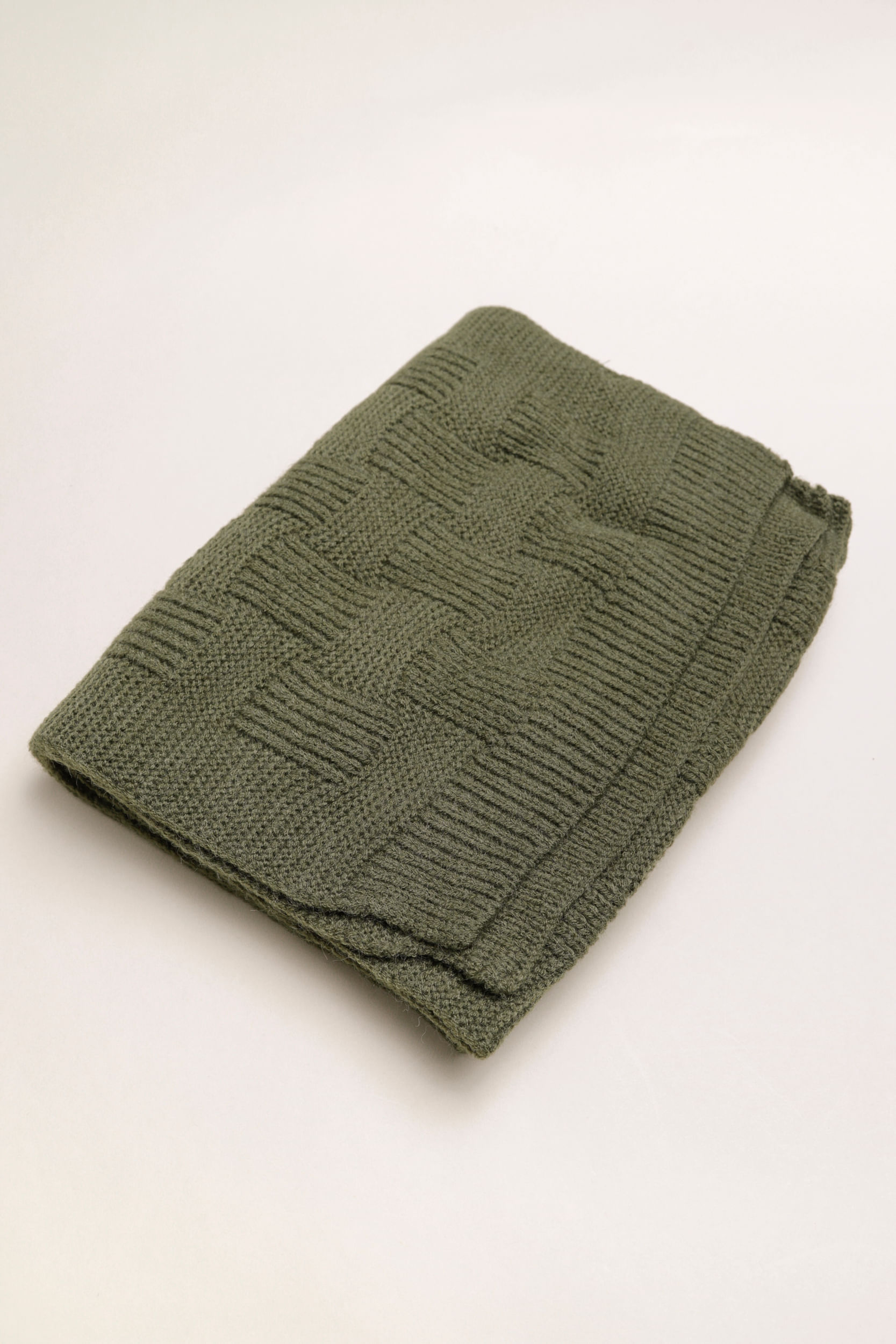Cachecol Trama Tricot VERDE Cachecol Trama Tricot VERDE