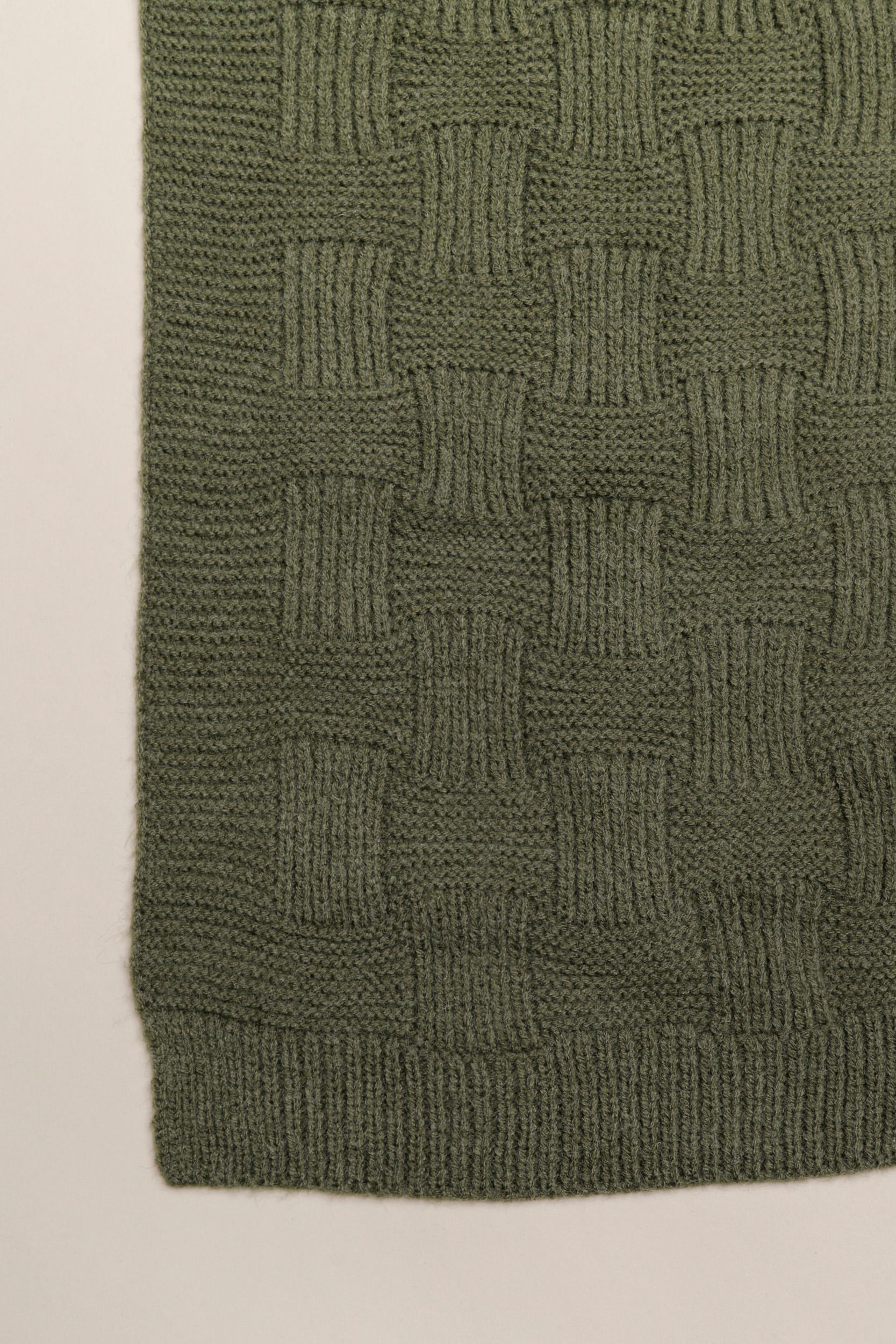 Cachecol Trama Tricot VERDE Cachecol Trama Tricot VERDE