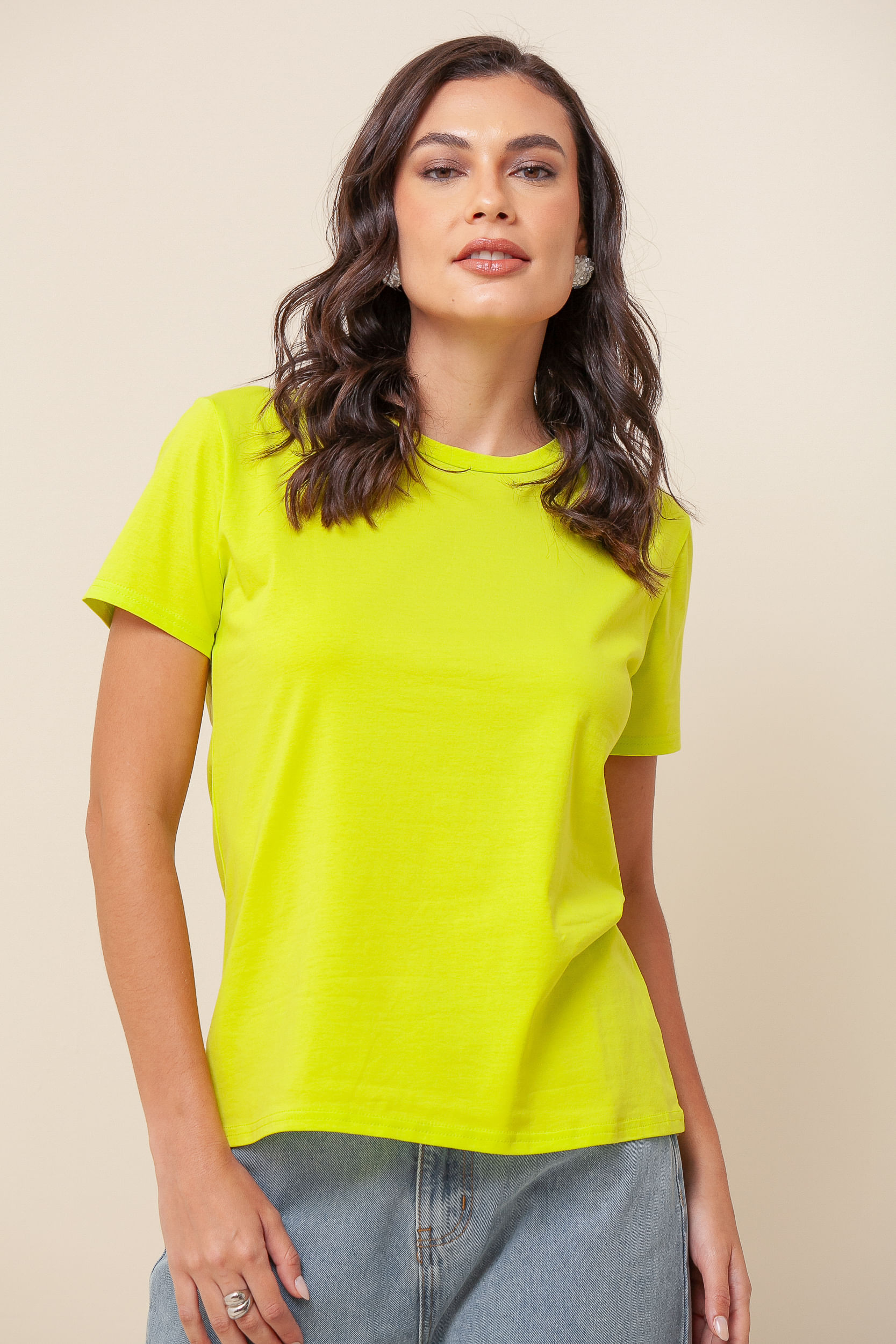 9035560 - Camiseta Decote Careca LIMA 9035560 - Camiseta Decote Careca LIMA - Imagem 2