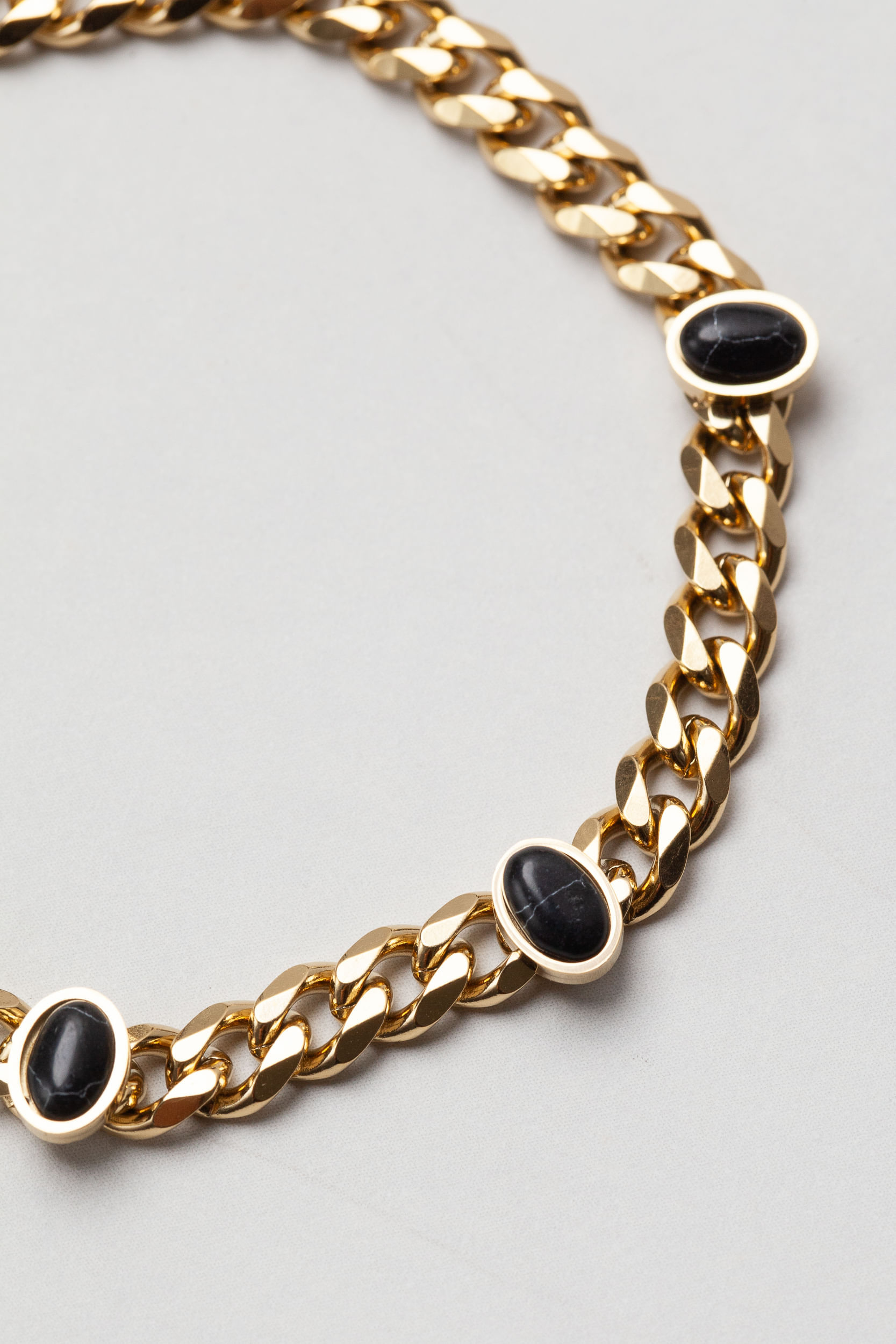 Pulseira Pérola Zircônia PRETO Pulseira Pérola Zircônia PRETO
