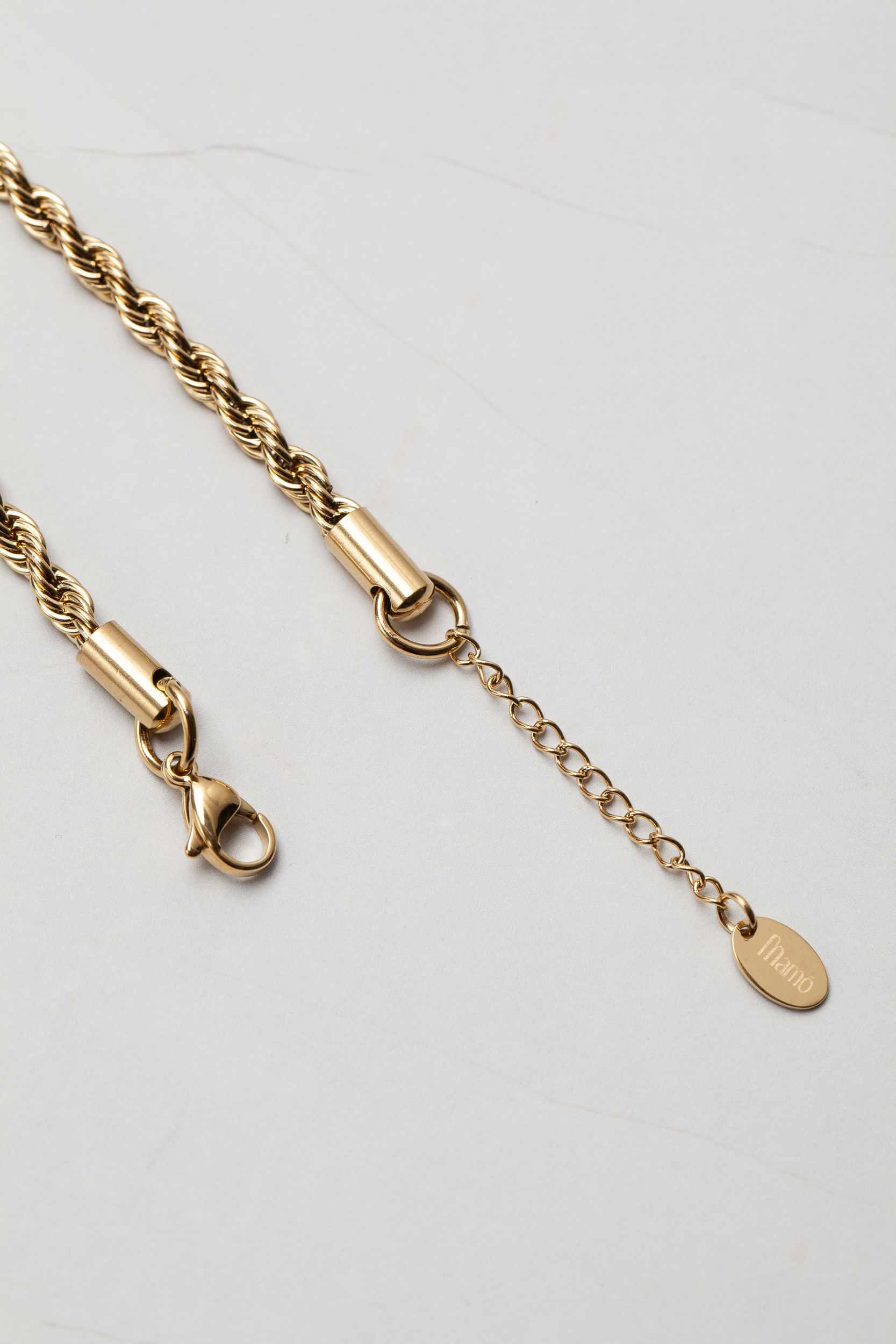 Pulseira Cordão Trançada DOURADO Pulseira Cordão Trançada DOURADO