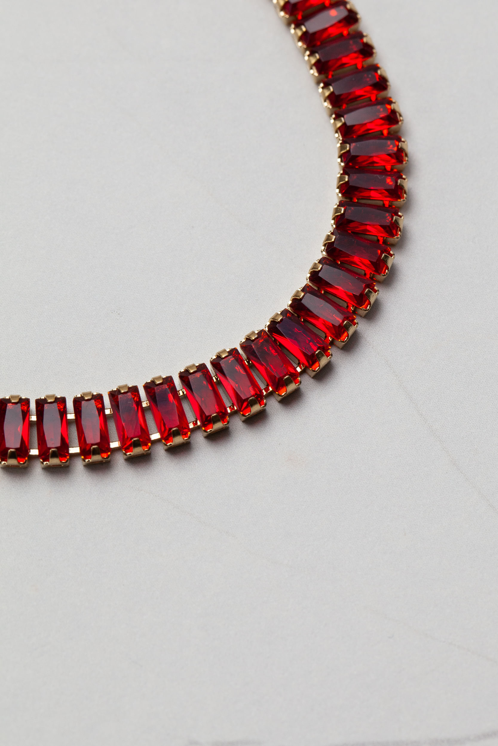 Pulseira com Pedrarias Delicada VERMELHO Pulseira com Pedrarias Delicada VERMELHO