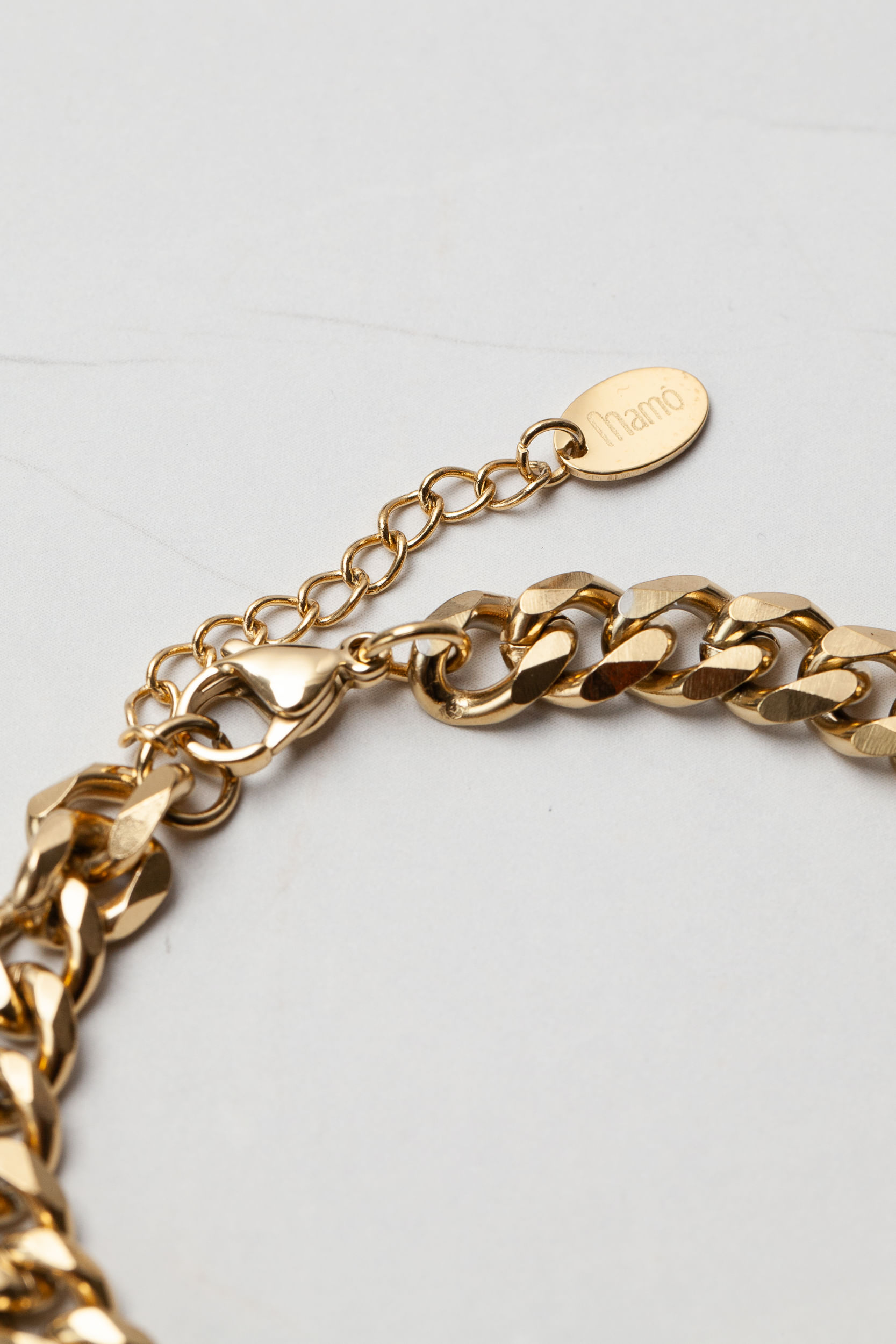Pulseira Pingente Redondo DOURADO Pulseira Pingente Redondo DOURADO