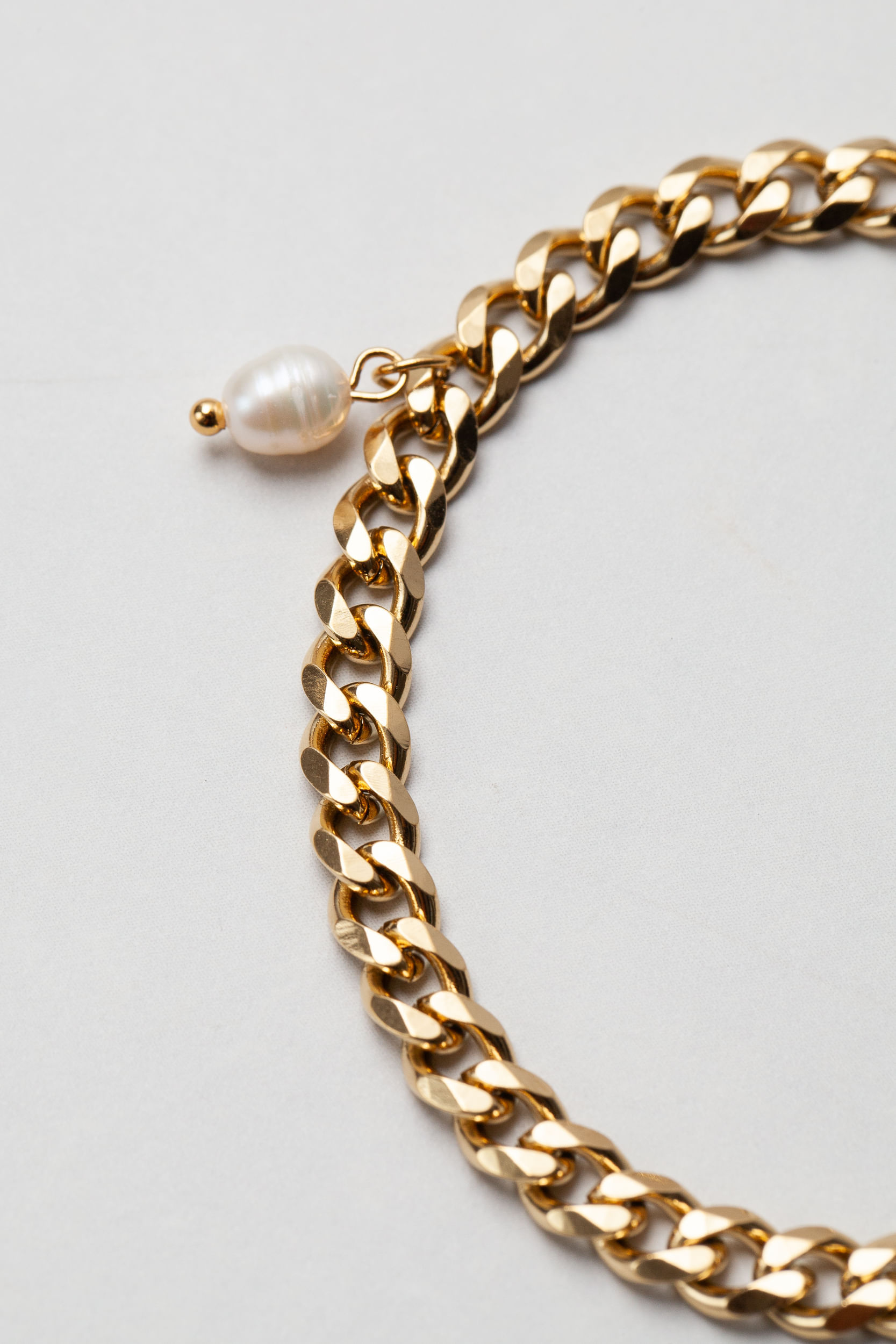 Pulseira Corrente Pérola DOURADO Pulseira Corrente Pérola DOURADO