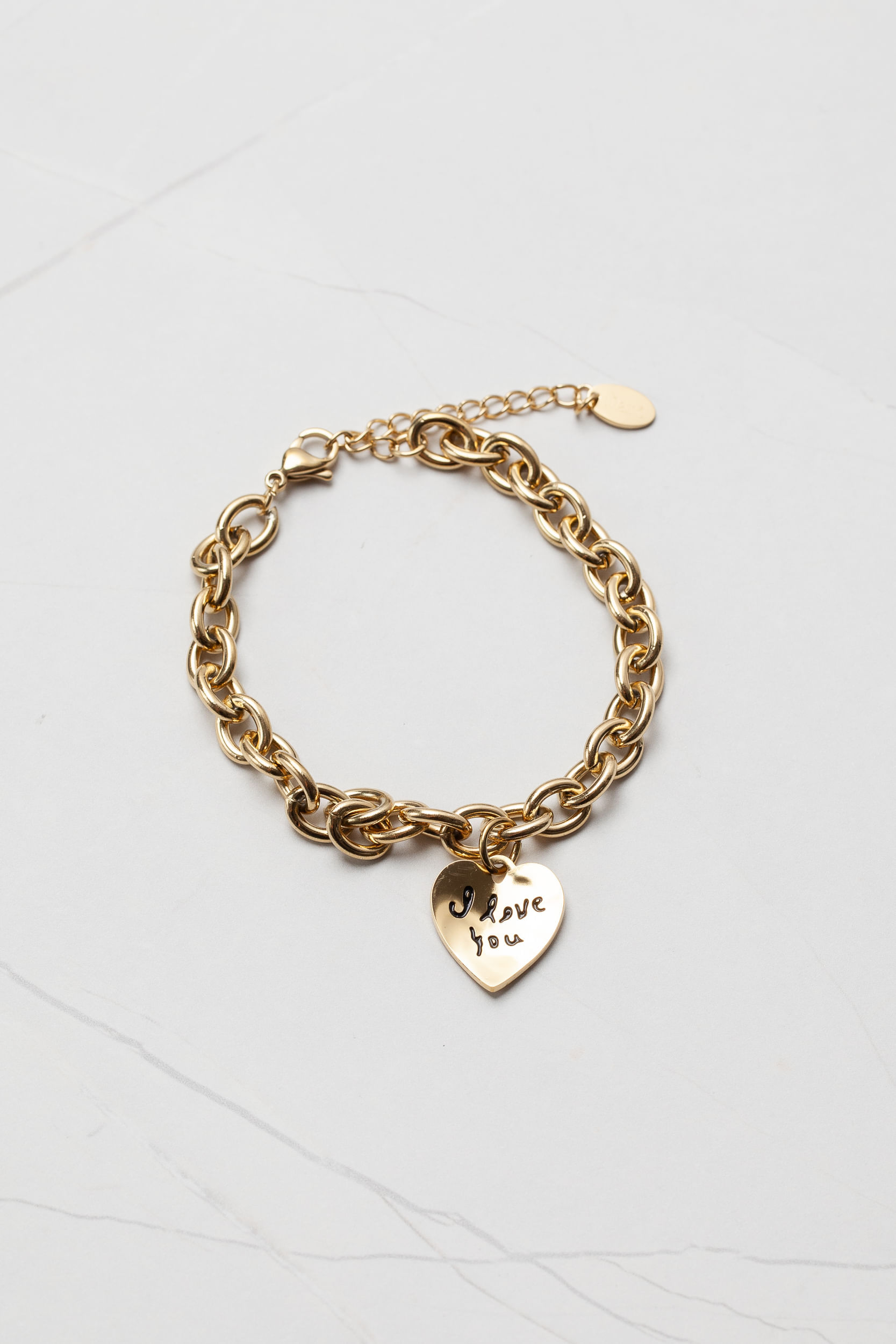 Pulseira Elos Vazados DOURADO
