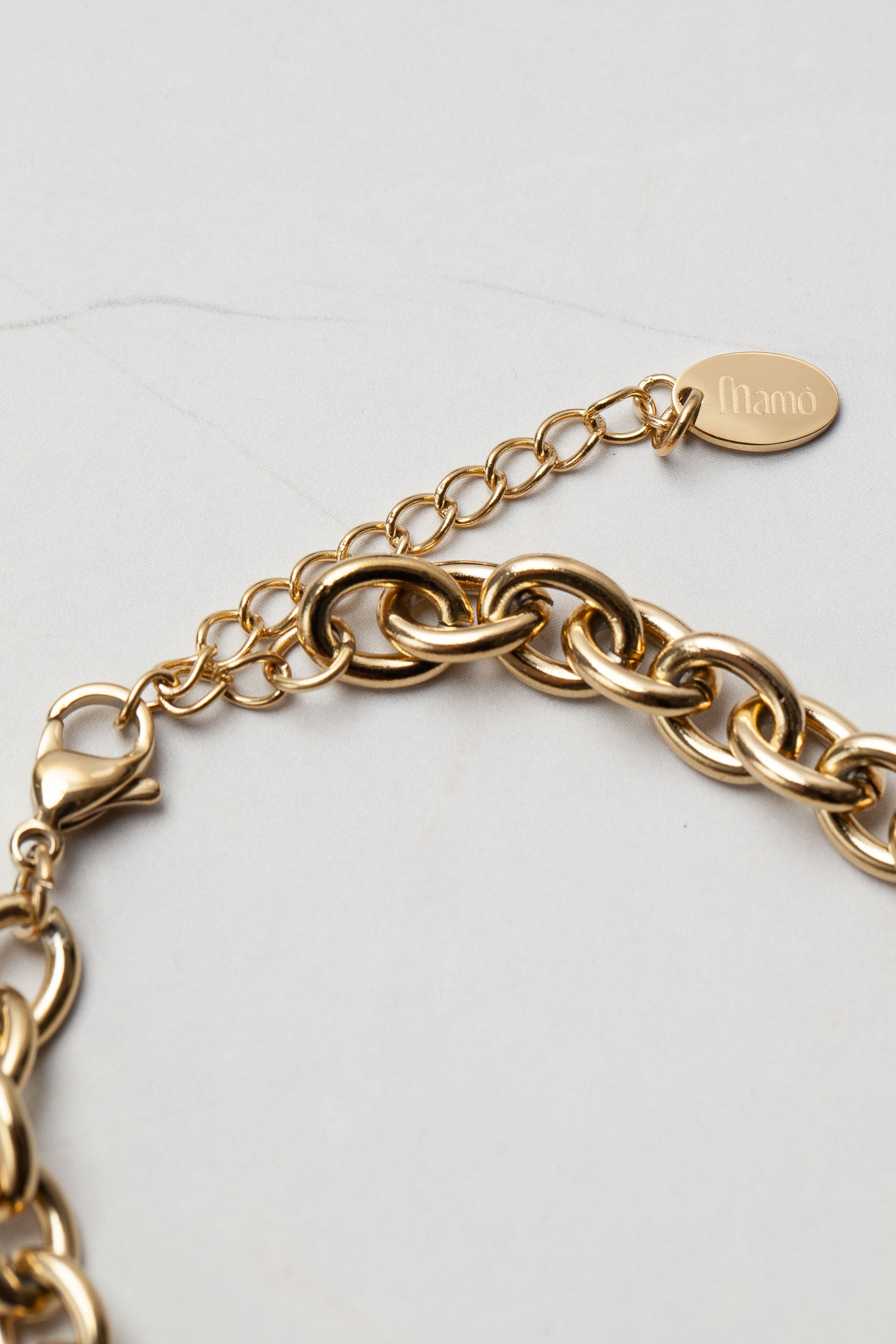 Pulseira Elos Vazados DOURADO