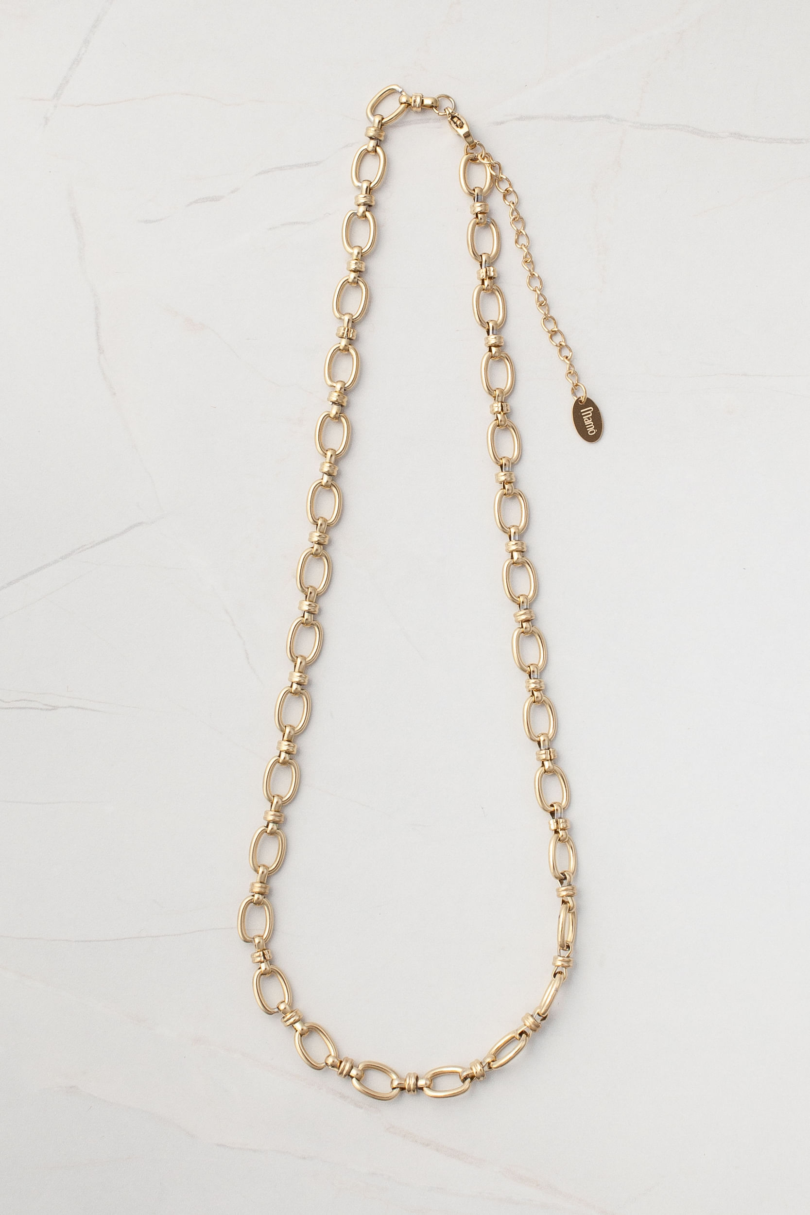 Colar Longo Elos DOURADO