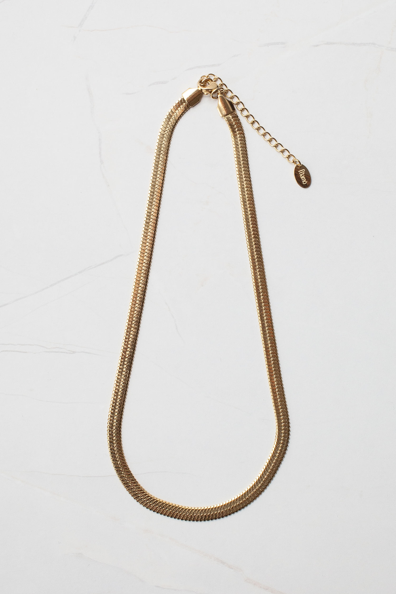 Colar Delicado Laminado   DOURADO
