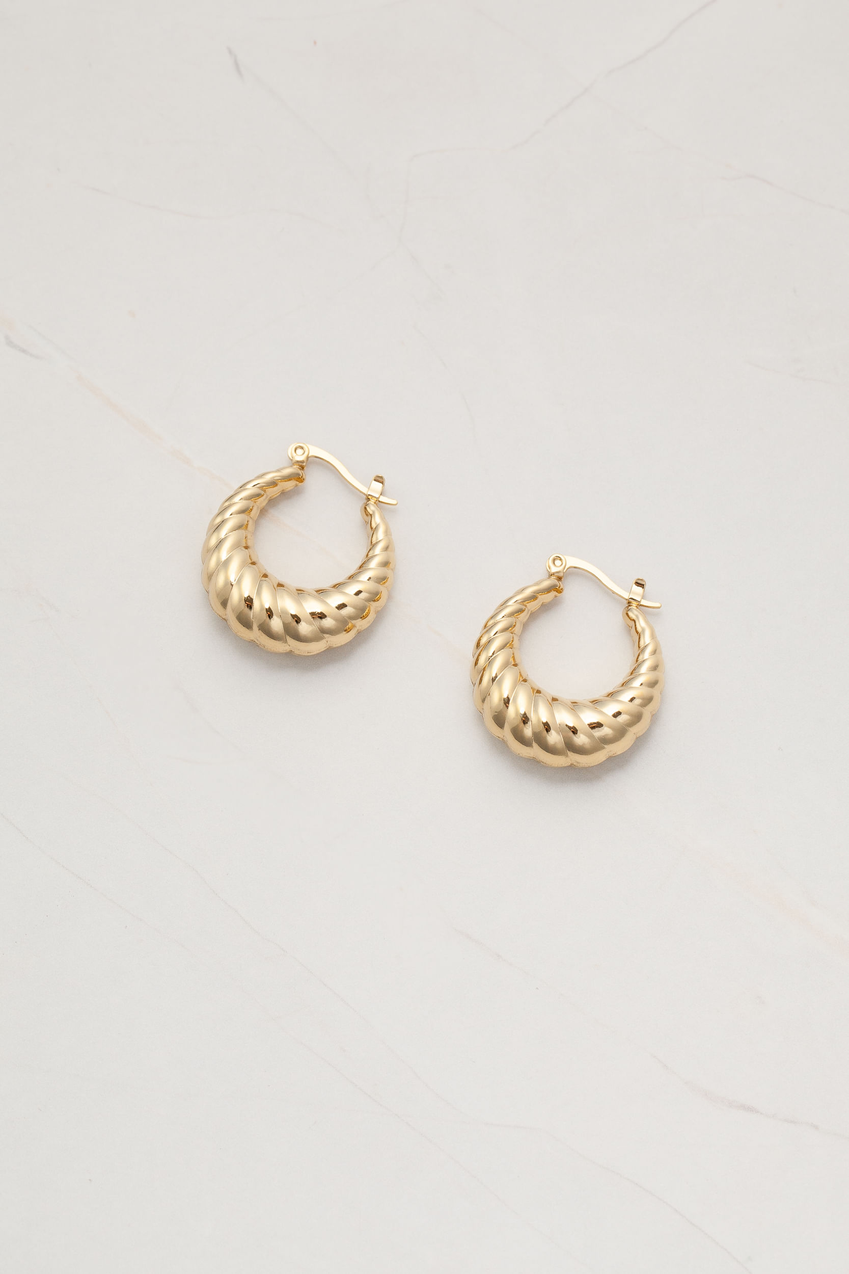 Brinco Argola Caracol  DOURADO