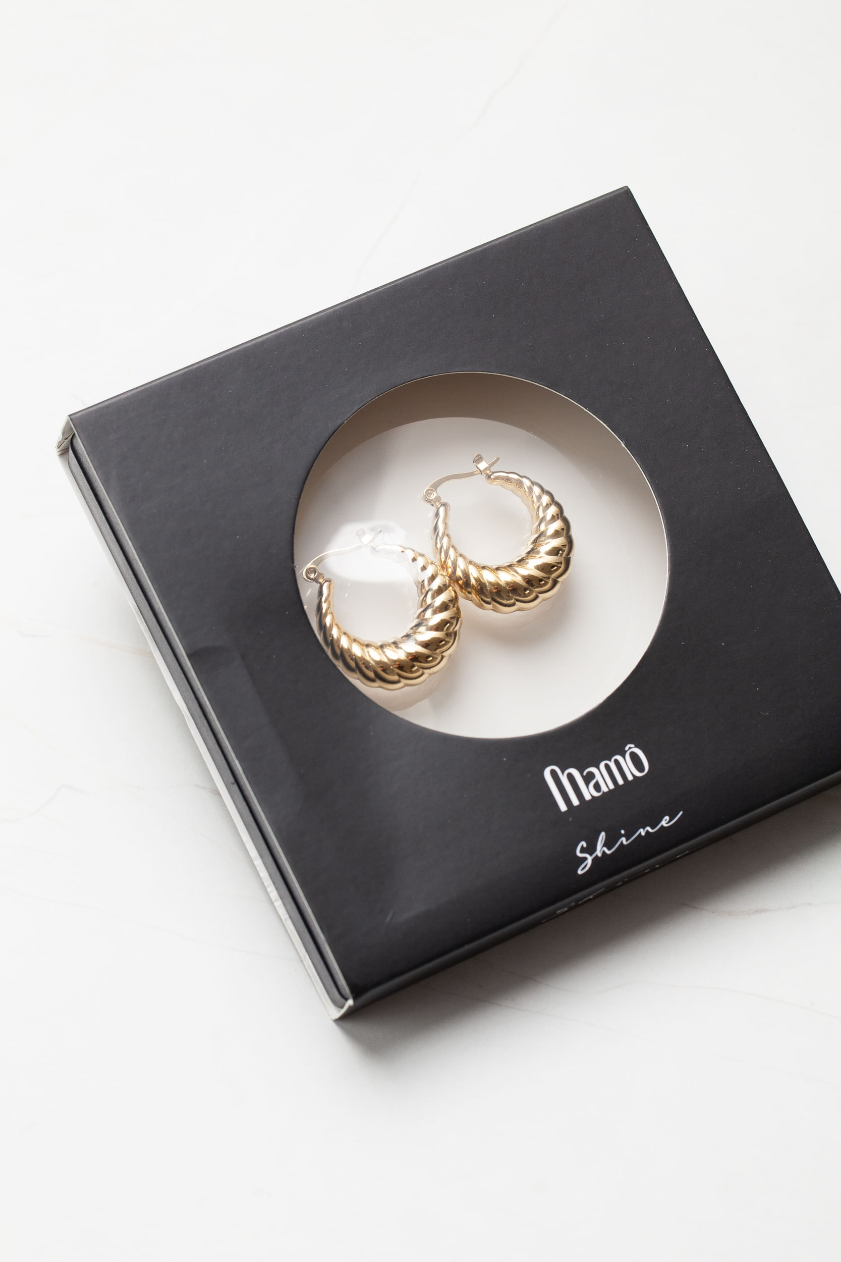 Brinco Argola Caracol  DOURADO