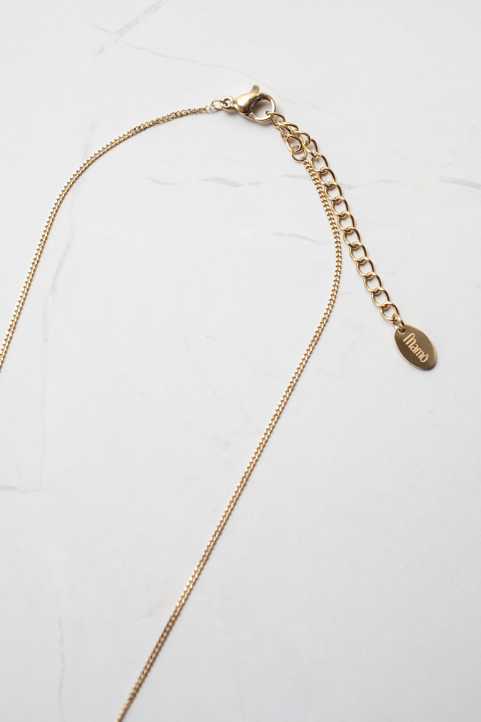 Colar Pingente com Pérola  DOURADO