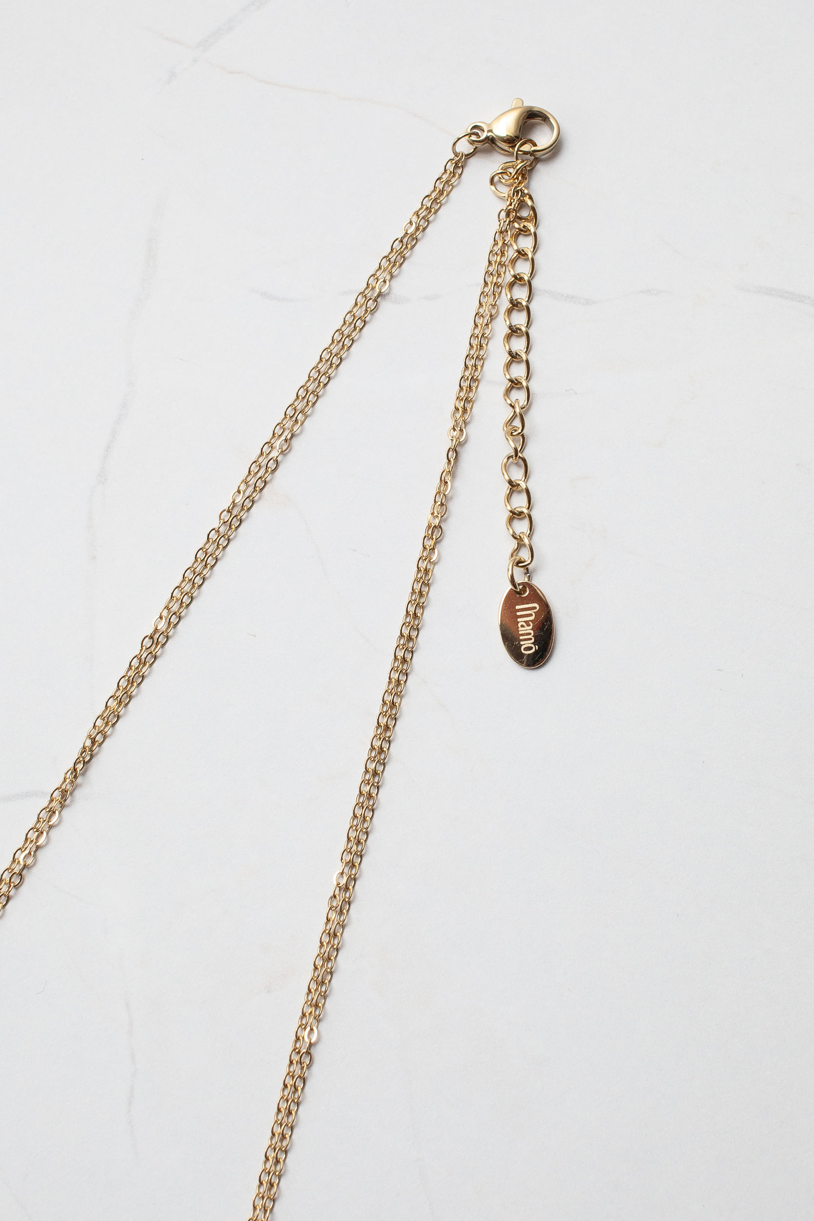Colar Mix Correntes  DOURADO
