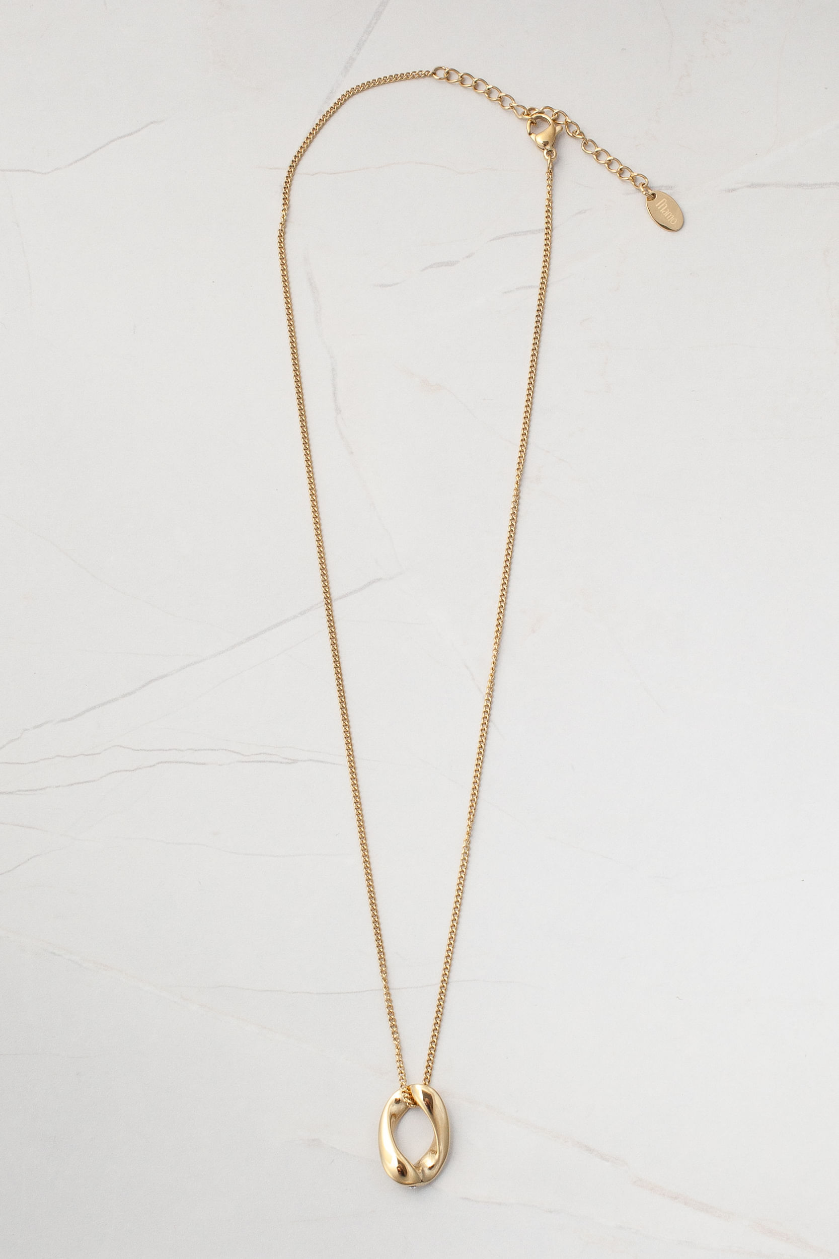 Colar Pingente Elegante DOURADO