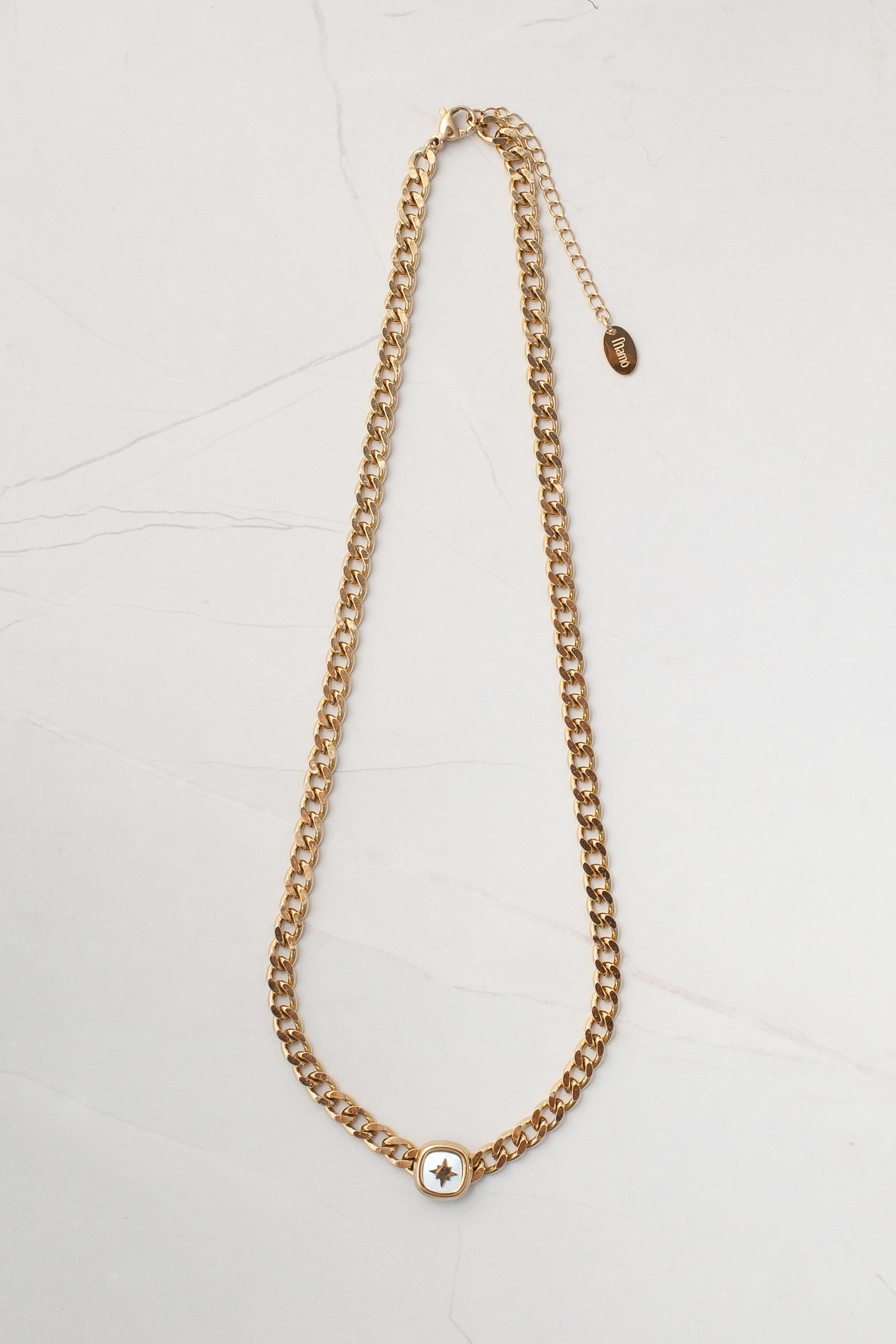 Colar Gargantilha Pingente  DOURADO