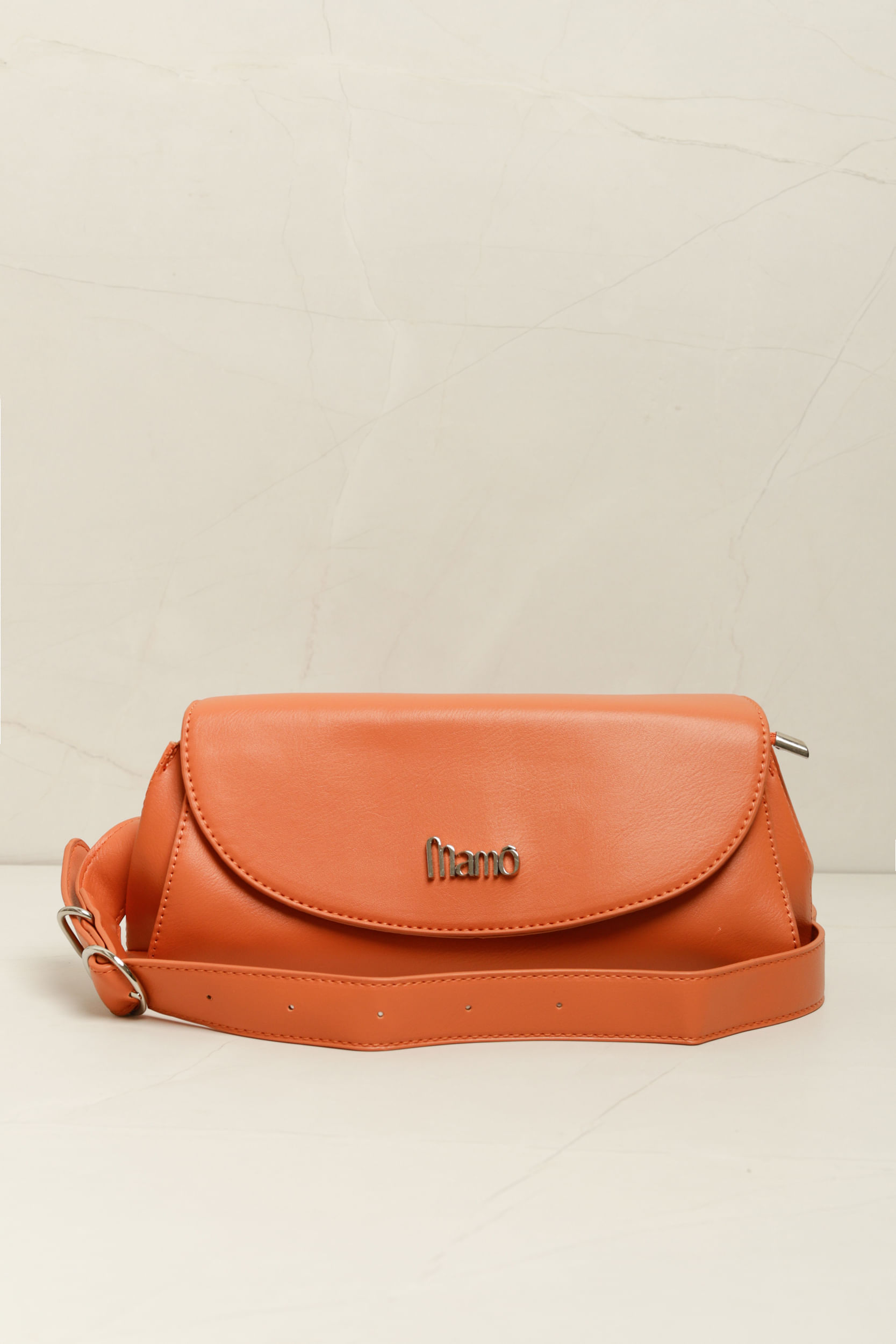 9035905 - Bolsa Baguete Minimalista  LARANJA