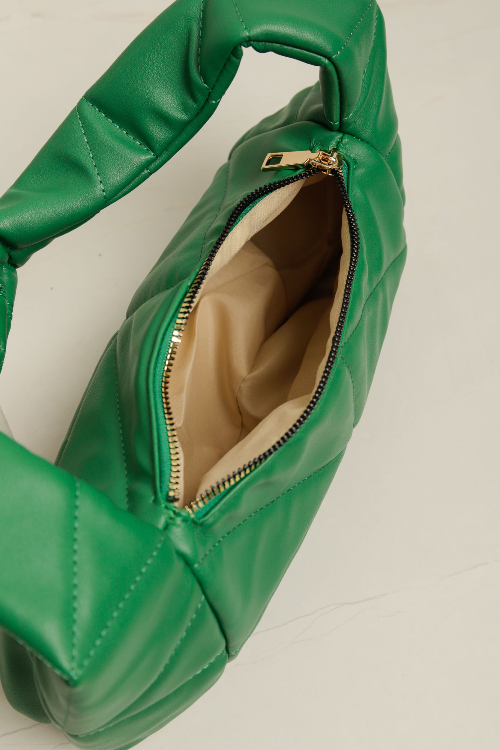 9035889 - Bolsa Crossbody Puffer   VERDE 