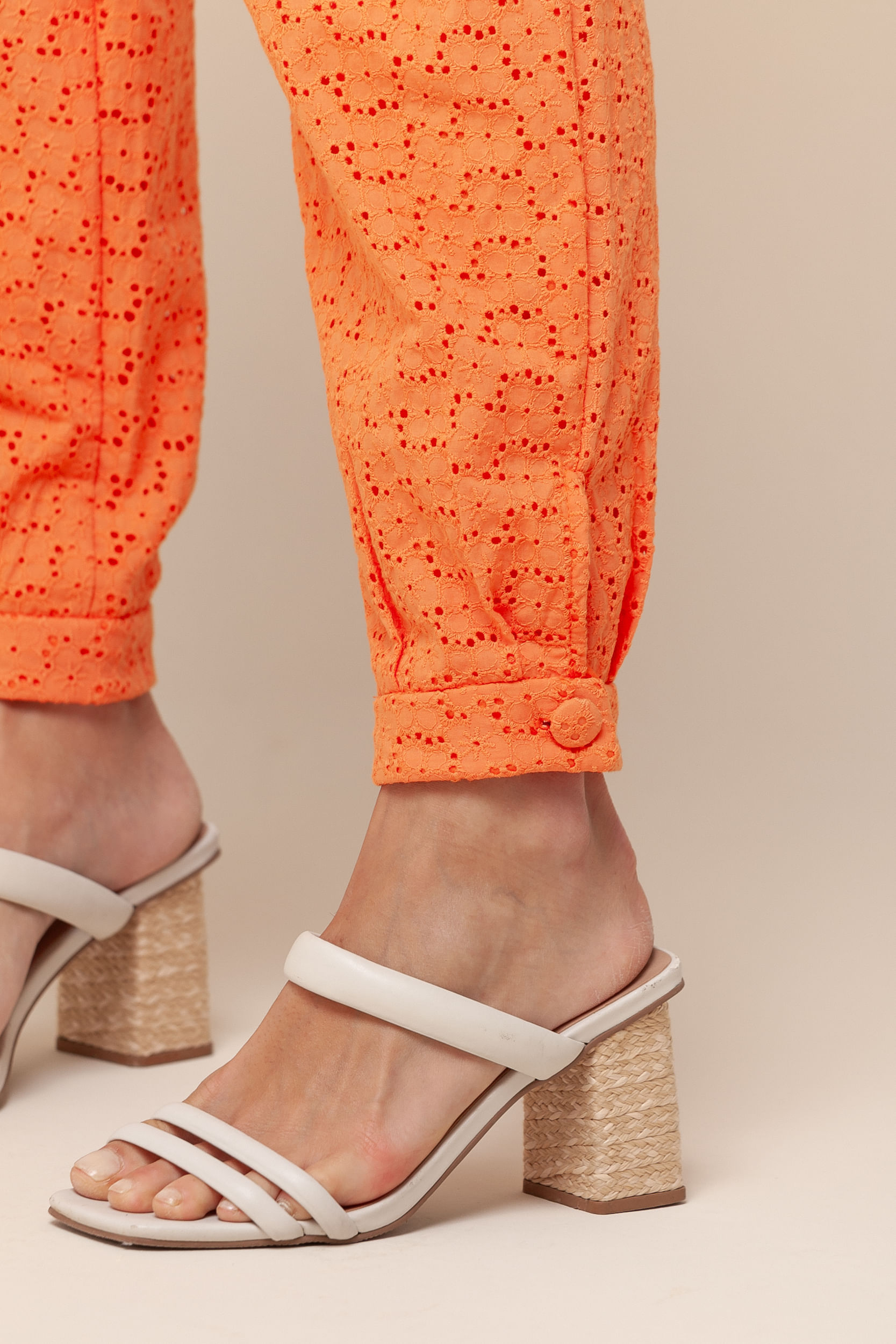 9036132 - Calça Cenoura Laise   LARANJA
