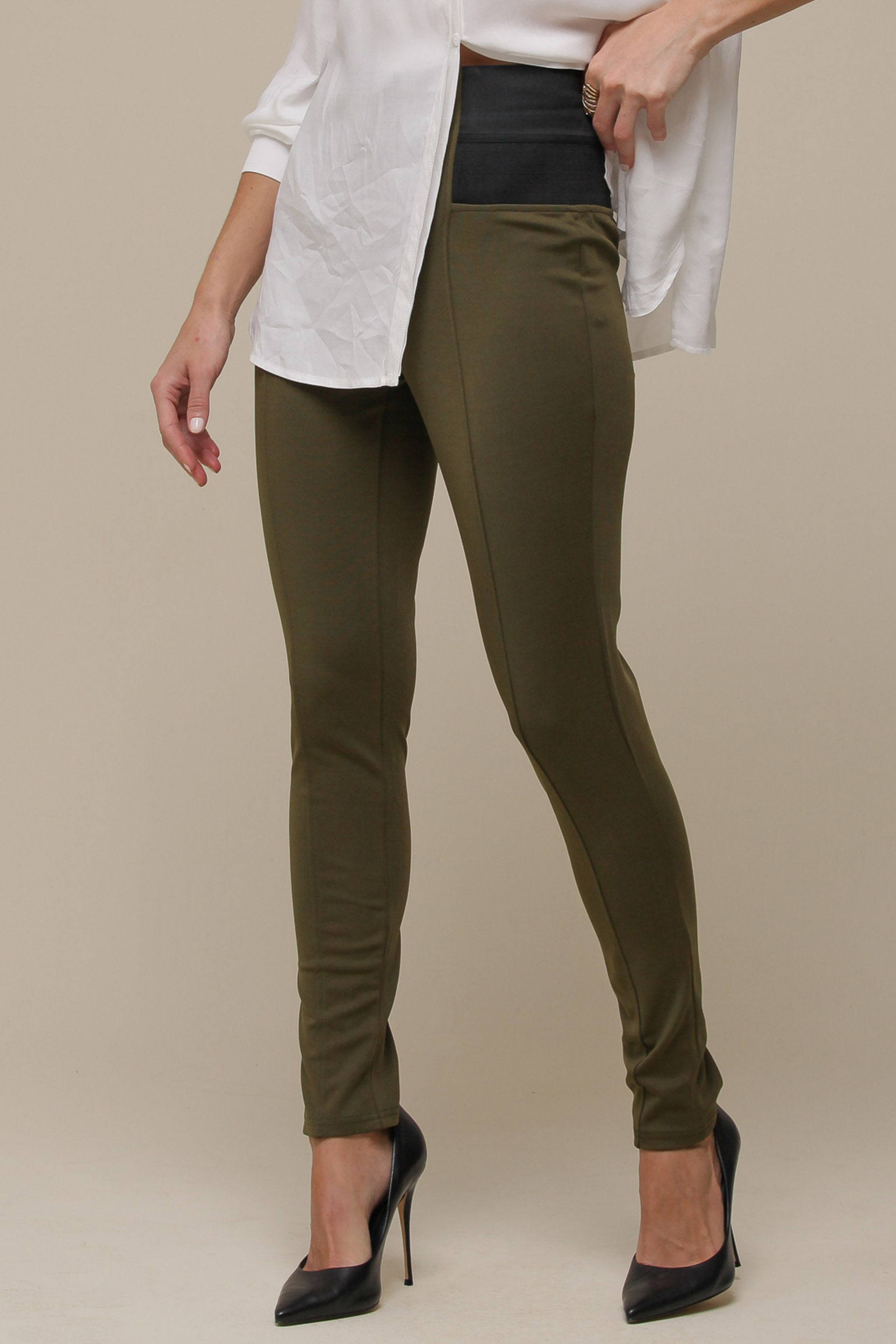 9035253 - Calça Montaria Elástico     VERDE MILITAR