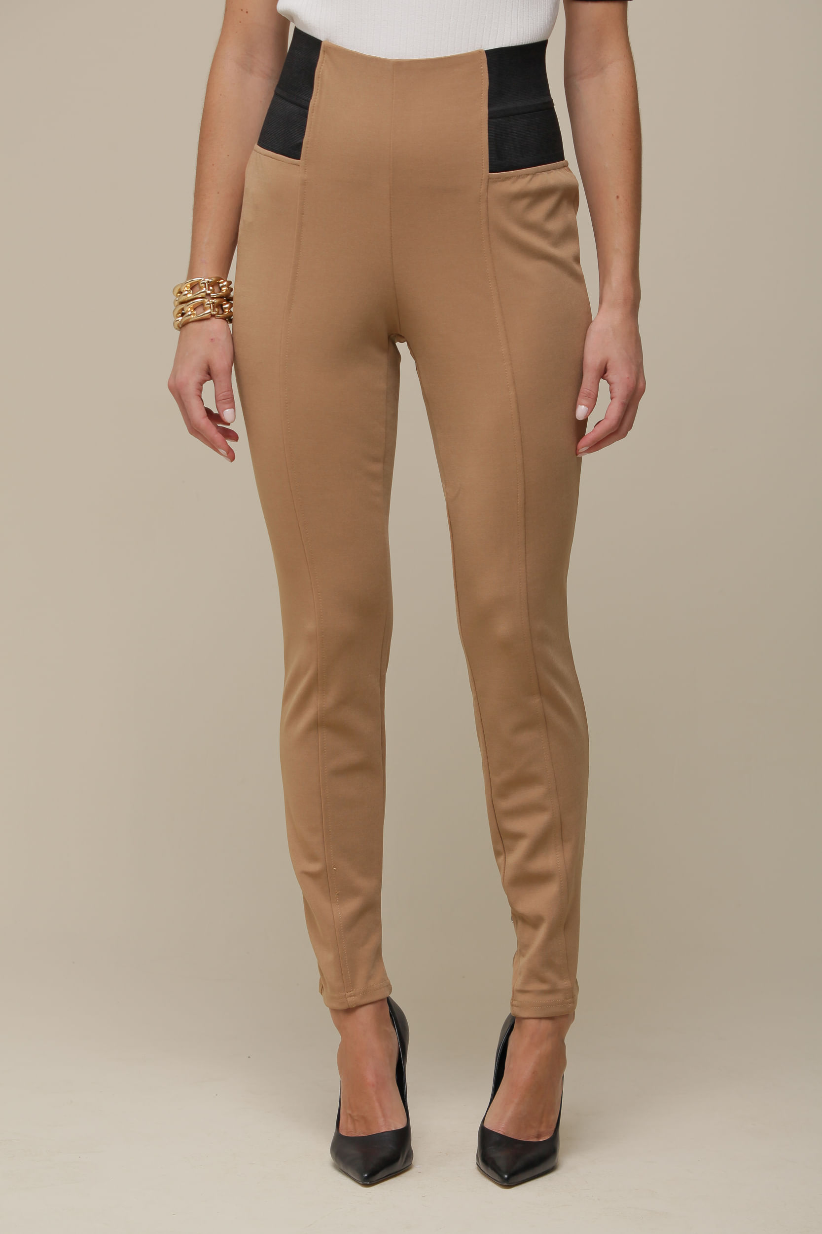 9035253 - Calça Montaria Elástico     BEGE