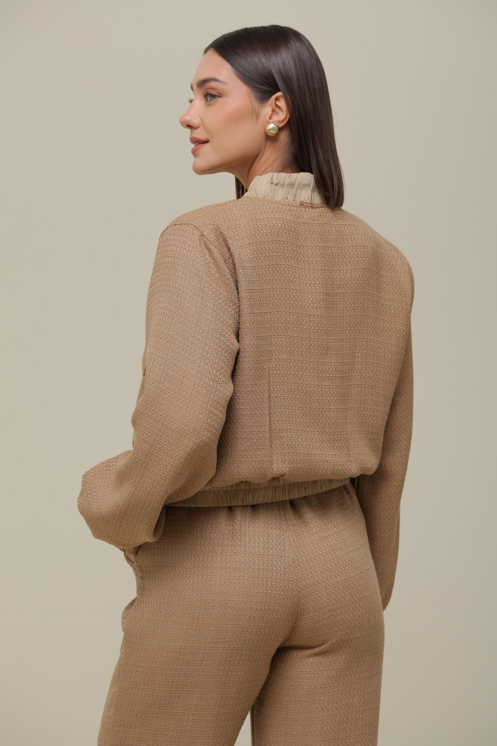 9036511 - Casaqueto Tweed   CAMEL