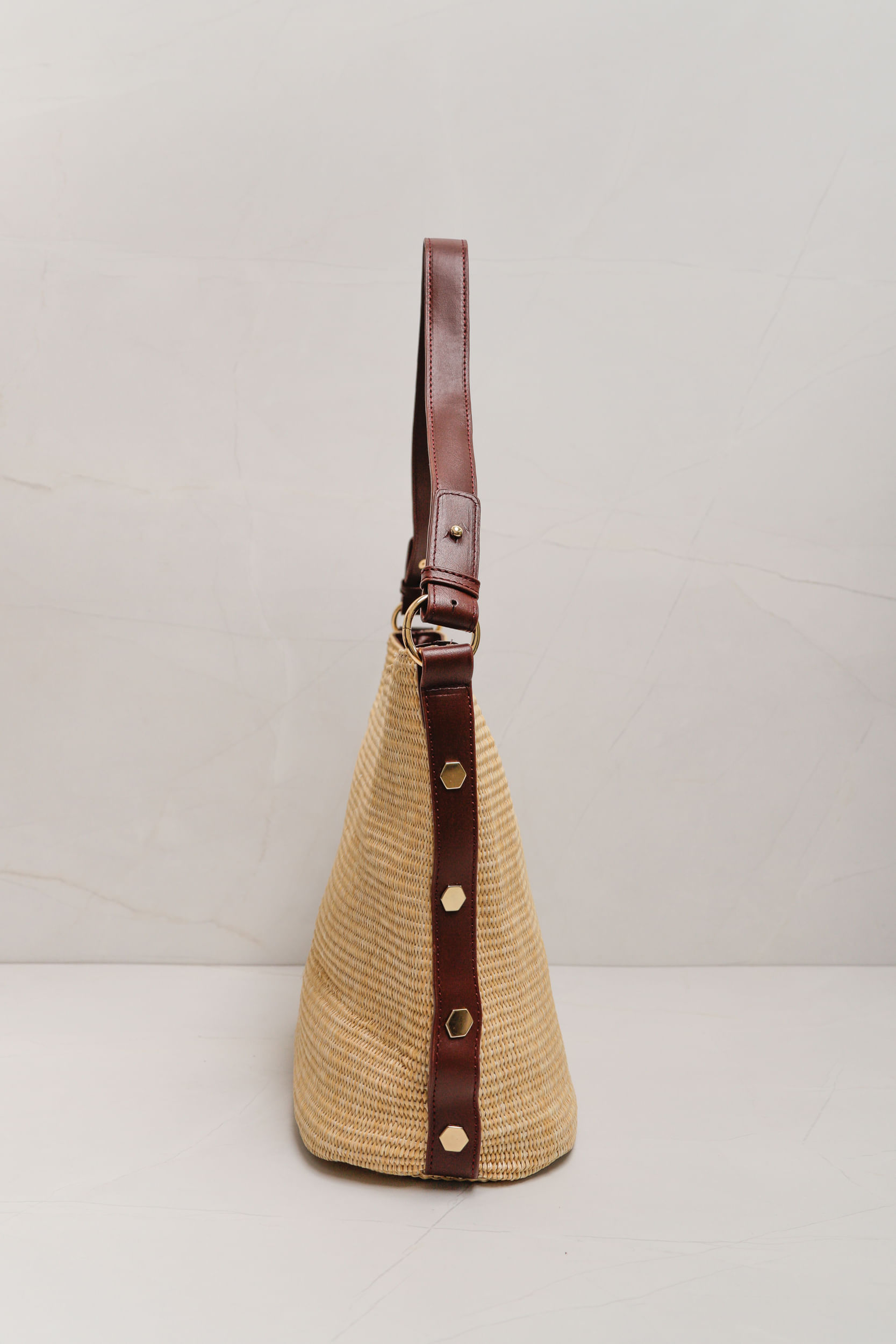 9036229 - Bolsa Palha Elegante MARROM 9036229 - Bolsa Palha Elegante MARROM