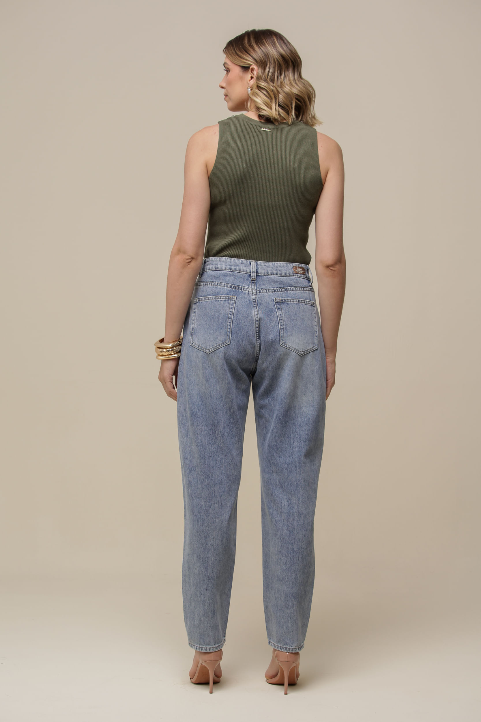 9036559 - Calça Jeans Reta Básica JEANS 9036559 - Calça Jeans Reta Básica JEANS