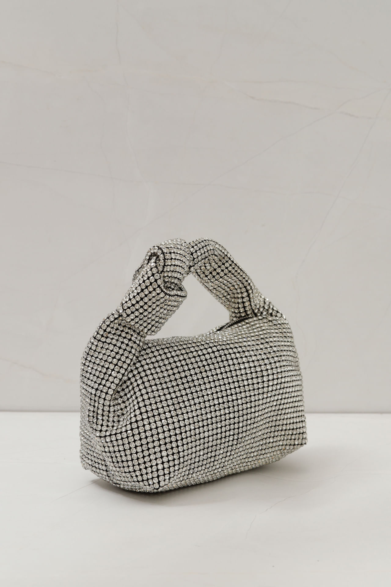 9035868 - Bolsa Strass Alça Nó PRATA 9035868 - Bolsa Strass Alça Nó PRATA - Imagem 2