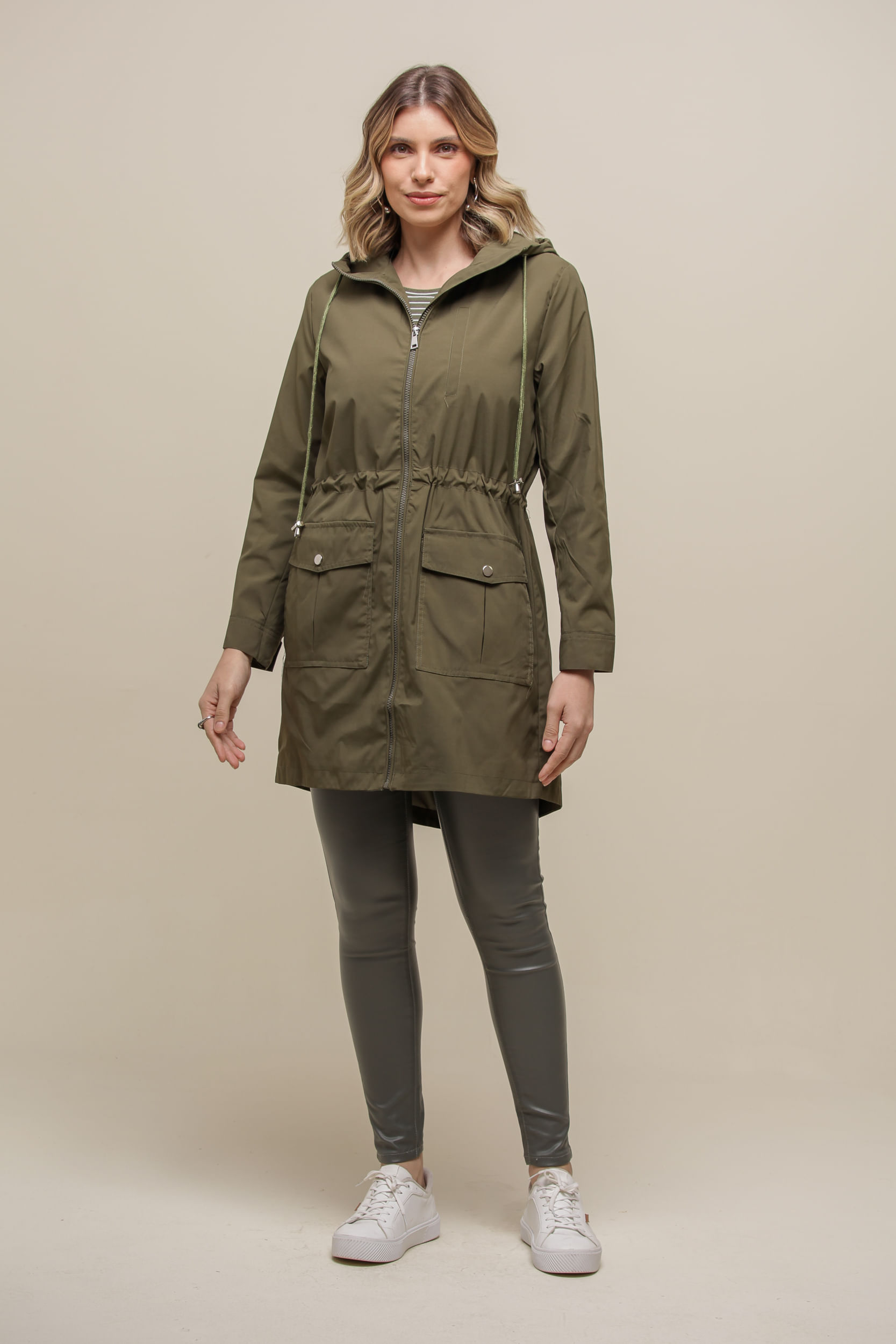 9035106 - Capa de Chuva Bolsos       VERDE 
