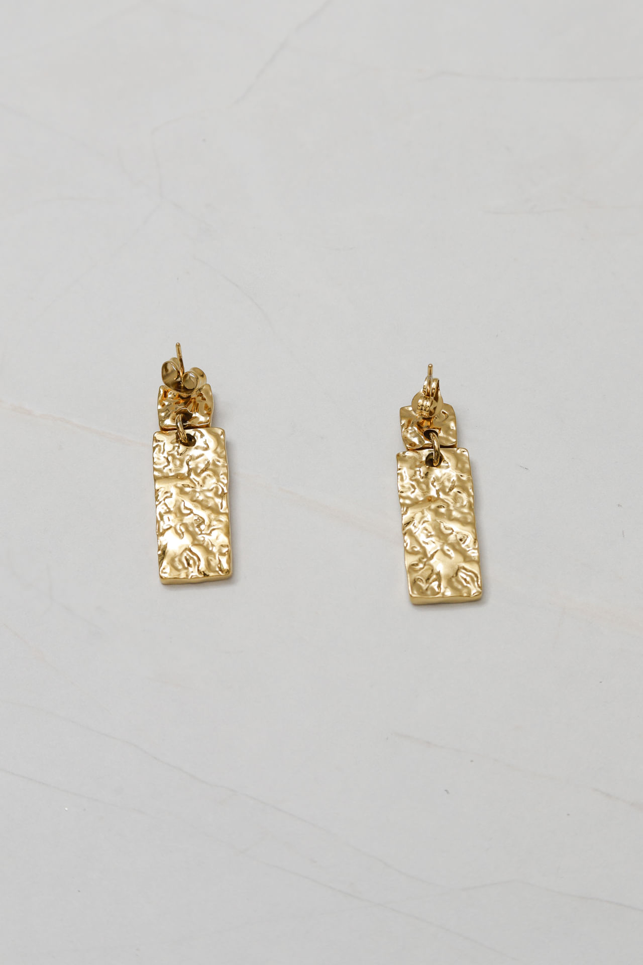 9036683 - Brinco Pendente Amassado DOURADO 9036683 - Brinco Pendente Amassado DOURADO