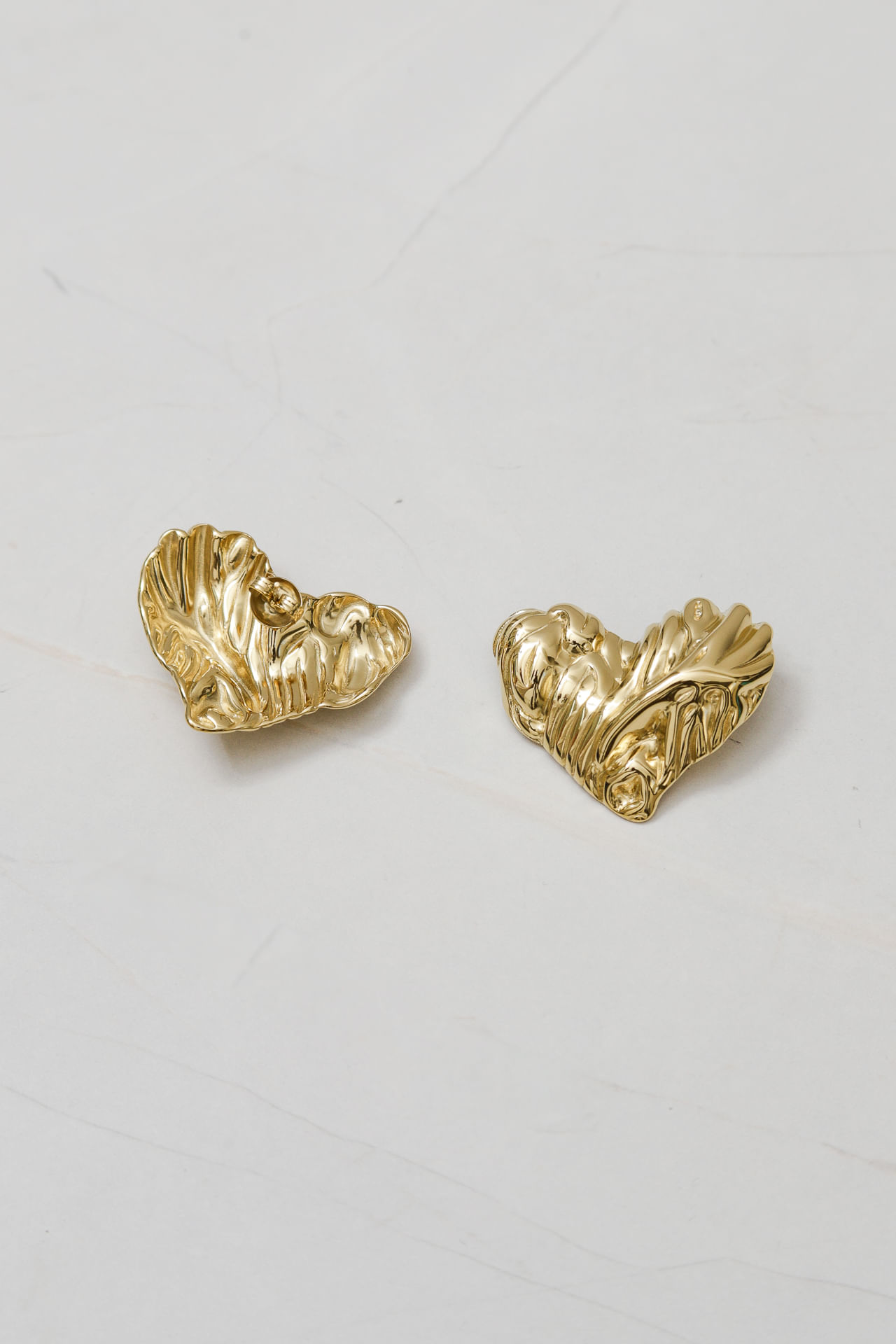 9036690 - Brinco Coração Trabalhado DOURADO 9036690 - Brinco Coração Trabalhado DOURADO