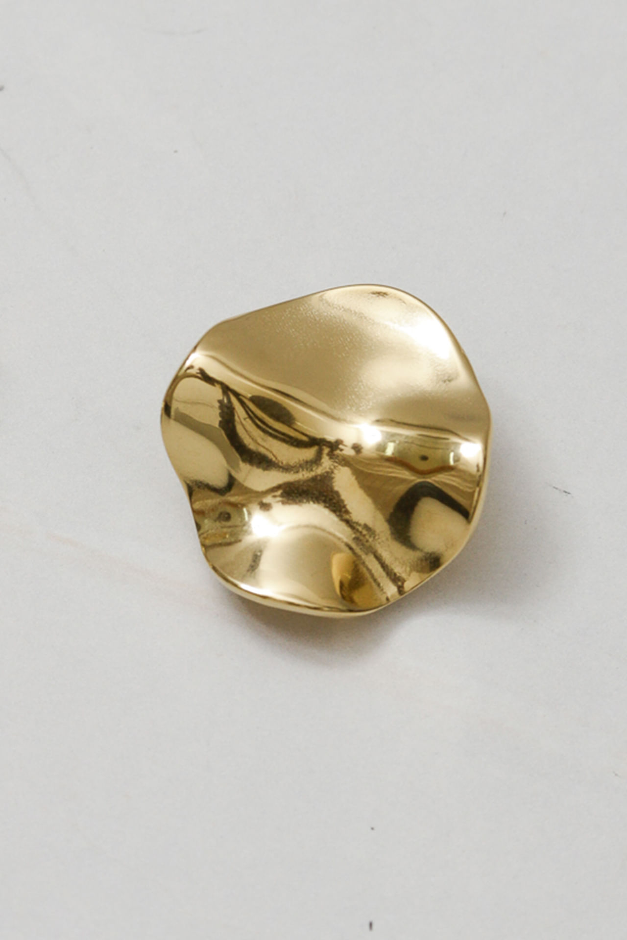 9036692 - Brinco Losango Orgânico  DOURADO