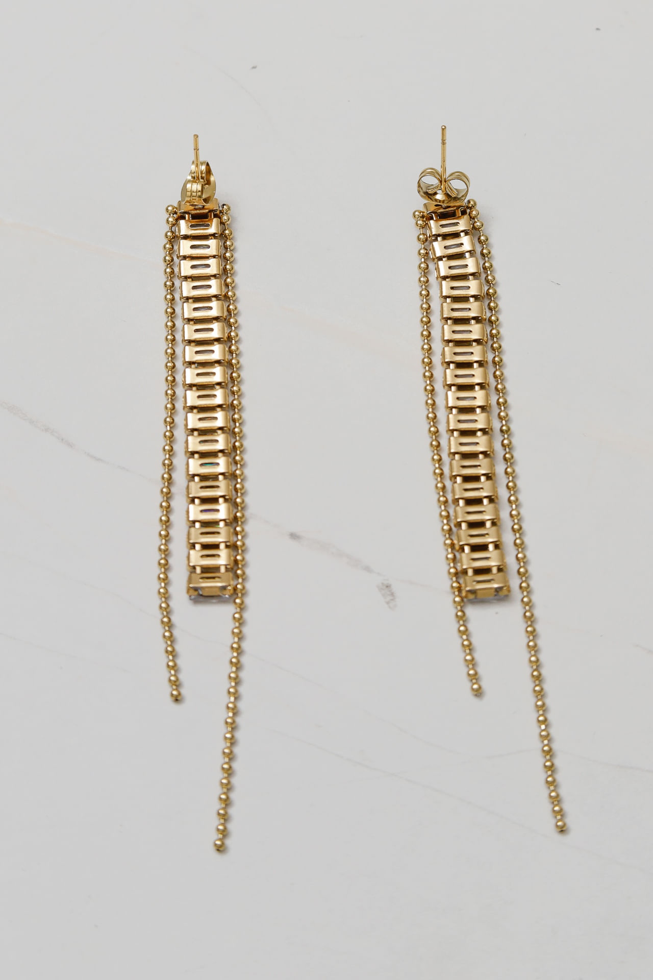 9036694 - Brinco Detalhe Pedras DOURADO 9036694 - Brinco Detalhe Pedras DOURADO