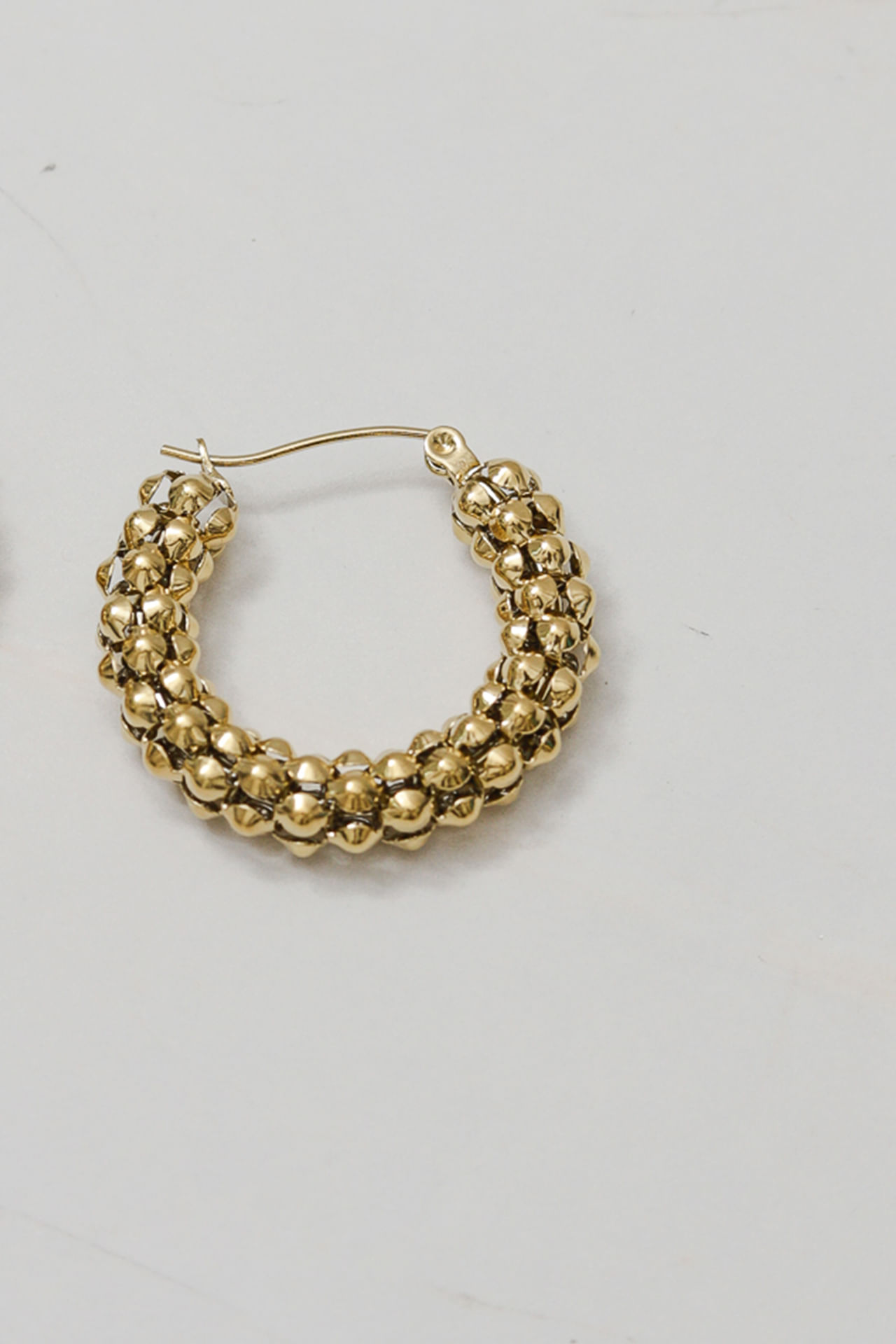 9036697 - Brinco Argola Bolinhas DOURADO 9036697 - Brinco Argola Bolinhas DOURADO