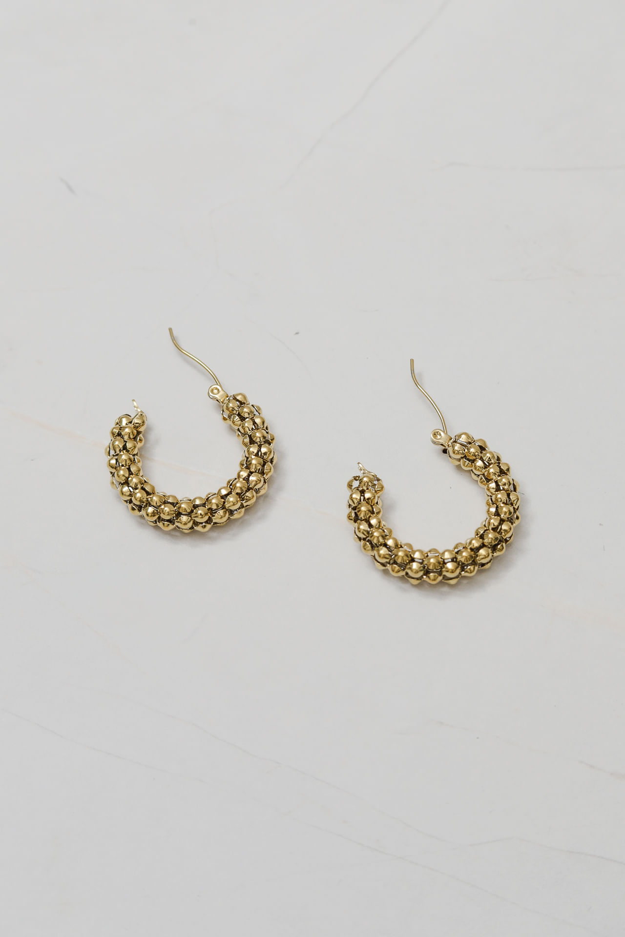 9036697 - Brinco Argola Bolinhas DOURADO 9036697 - Brinco Argola Bolinhas DOURADO