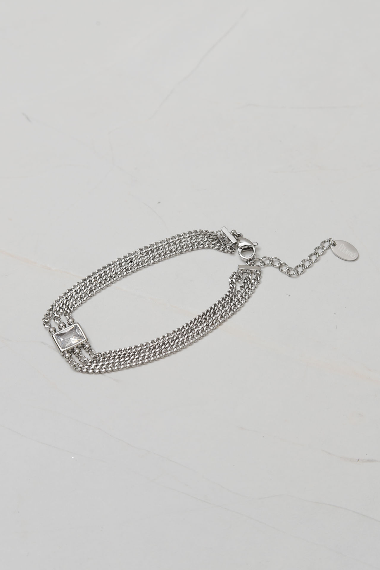 9036698 - Pulseira Ponto de Luz  PRATA