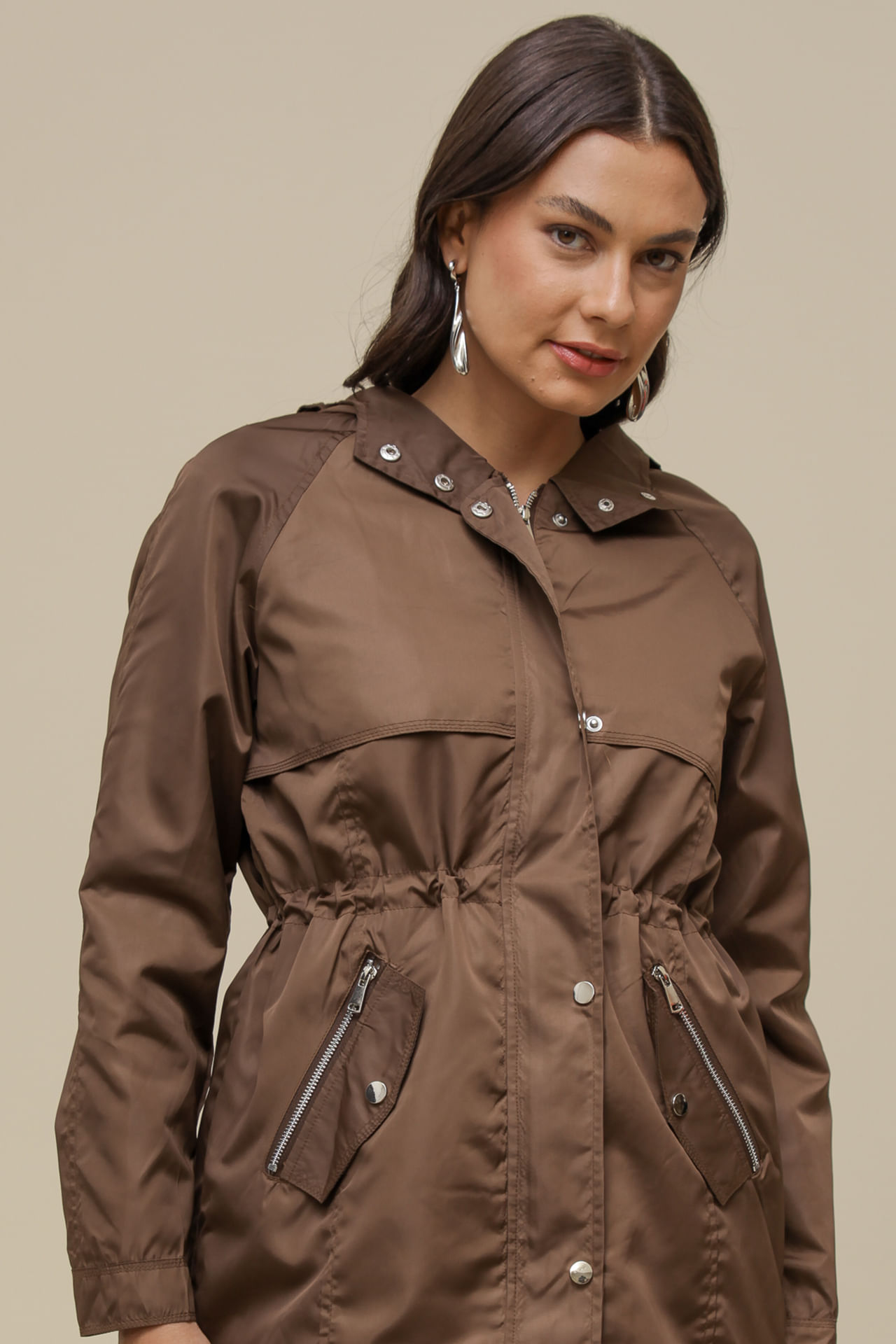 9034969 - Capa de Chuva Alongado MARROM 9034969 - Capa de Chuva Alongado MARROM