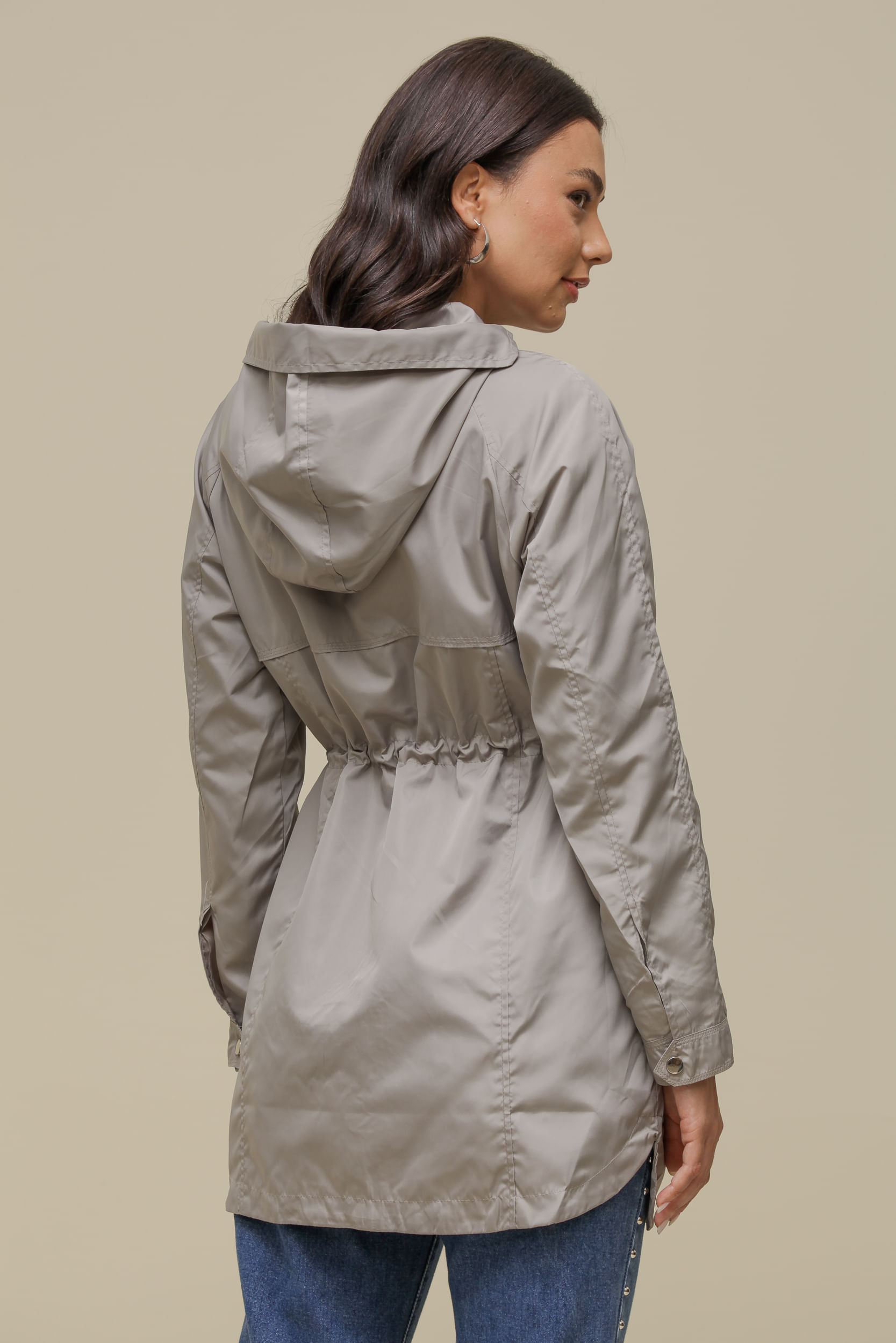 9034969 - Capa de Chuva Alongado CINZA 9034969 - Capa de Chuva Alongado CINZA