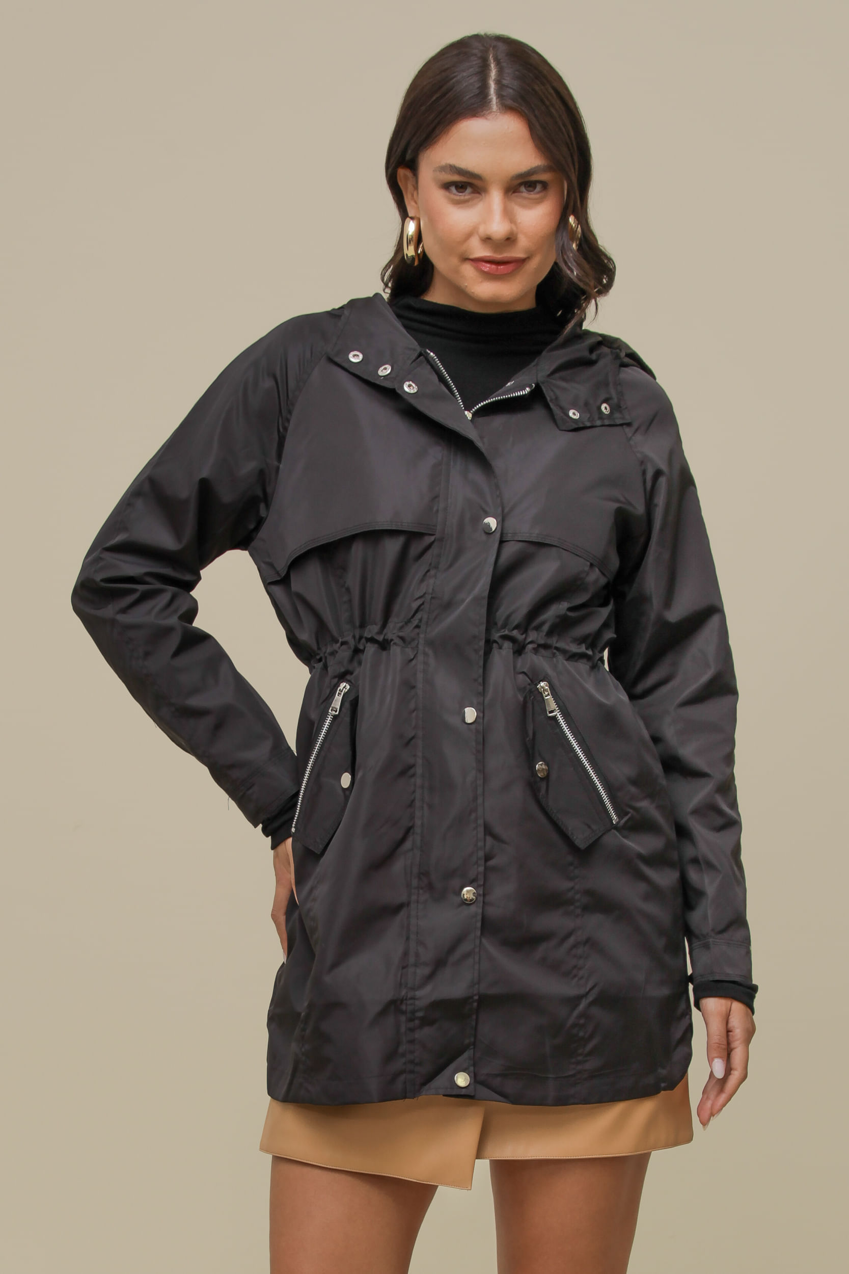9034969 - Capa de Chuva Alongado PRETO 9034969 - Capa de Chuva Alongado PRETO