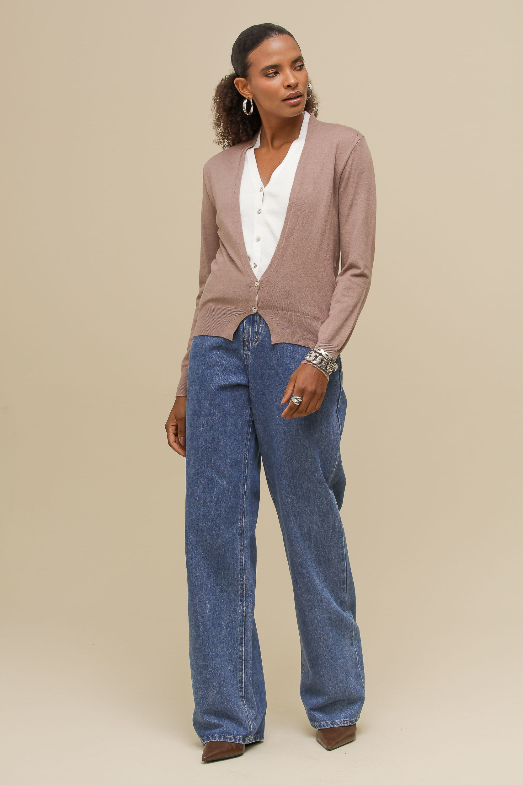9035059 - Cardigan Tricô Duplo FENDI