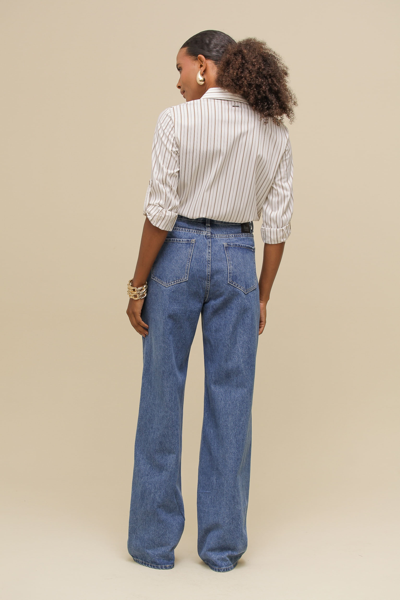 9036728 - Calça Jeans Básico Reta JEANS 9036728 - Calça Jeans Básico Reta JEANS