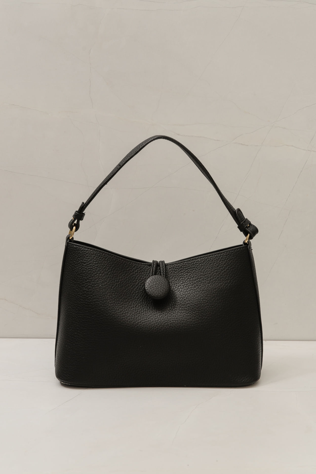 9035892 - Bolsa Alça Fecho Botão  PRETO