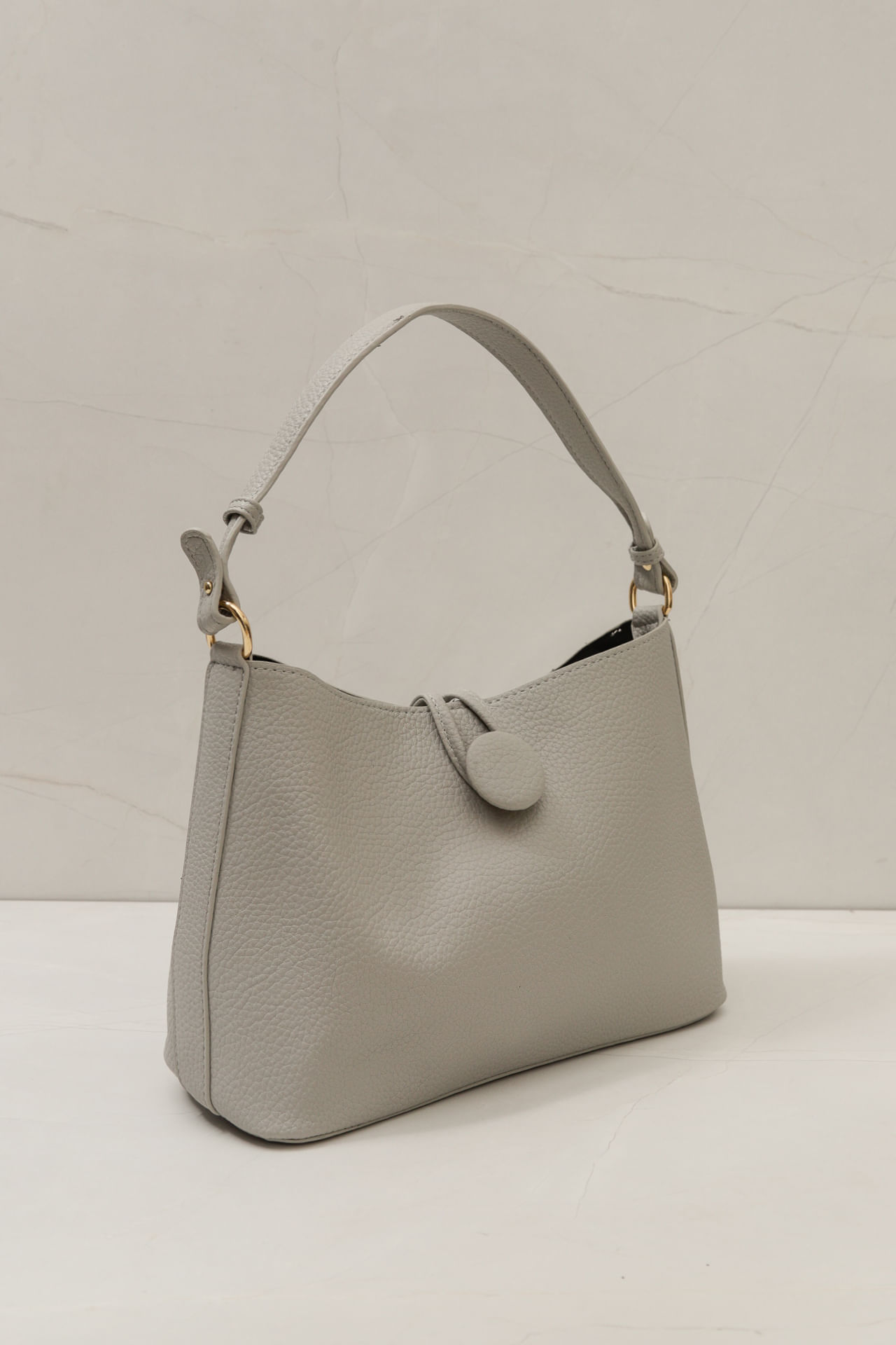 9035892 - Bolsa Alça Fecho Botão  CINZA