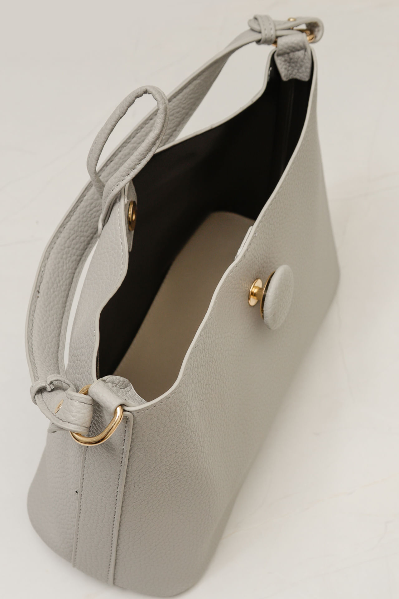 9035892 - Bolsa Alça Fecho Botão  CINZA