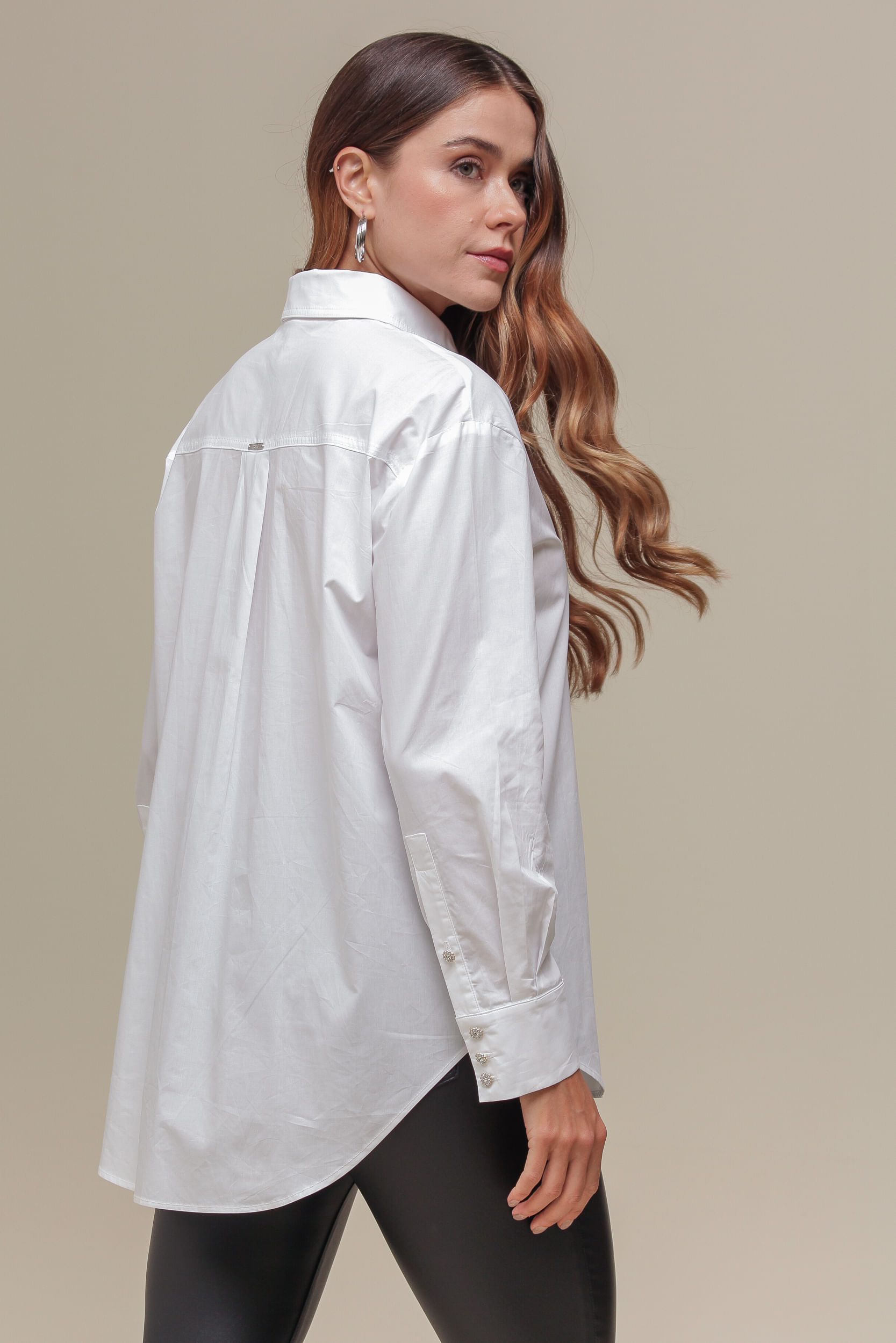 9036705 - Camisa Basic Punho Pérola BRANCO 9036705 - Camisa Basic Punho Pérola BRANCO