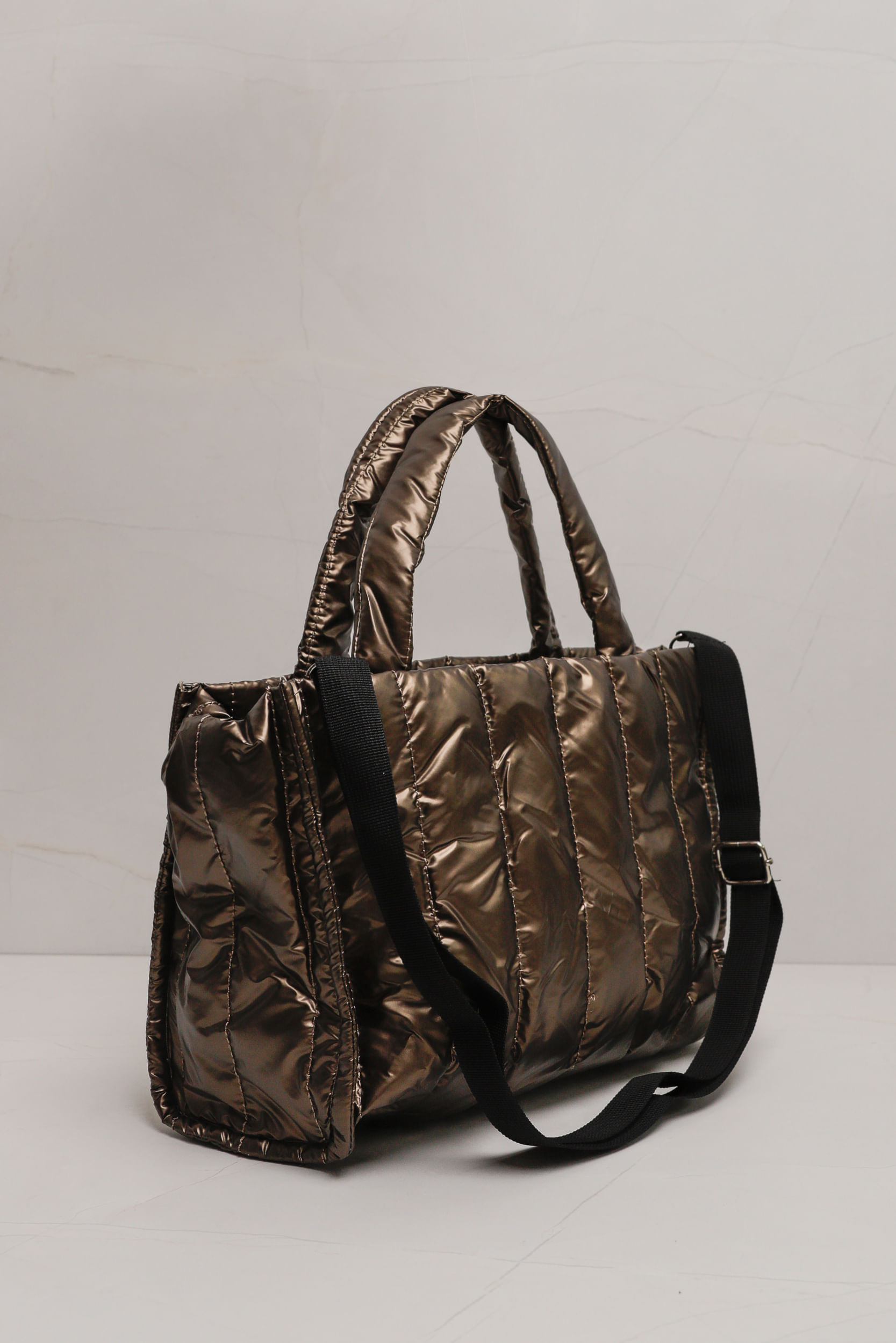 9035903 - Bolsa Alça Média Metalizada  