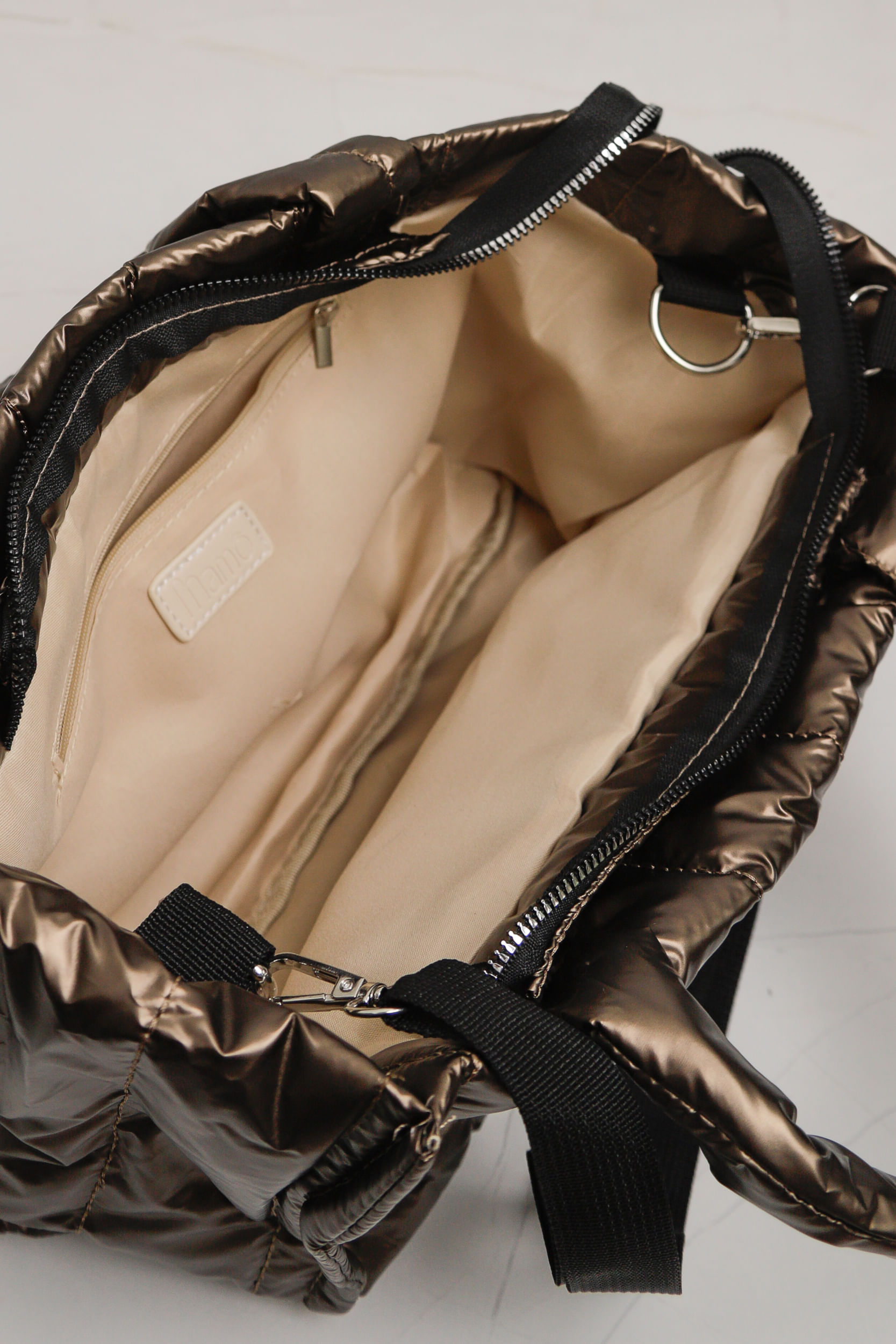 9035903 - Bolsa Alça Média Metalizada  