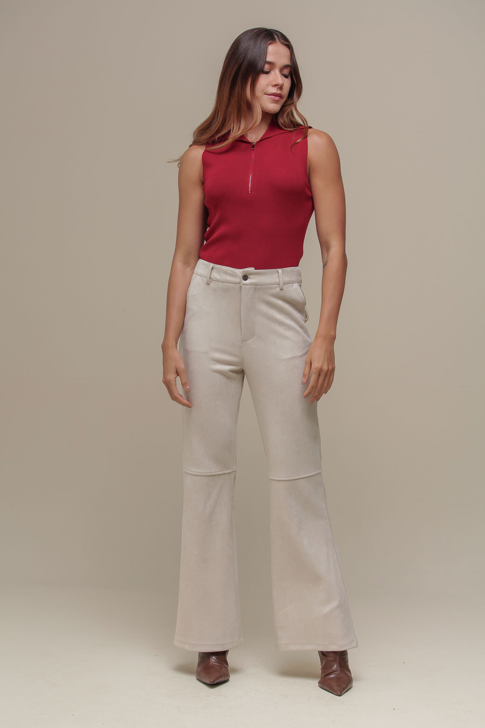 9036576 - Regata Polo Tricô CEREJA 9036576 - Regata Polo Tricô CEREJA