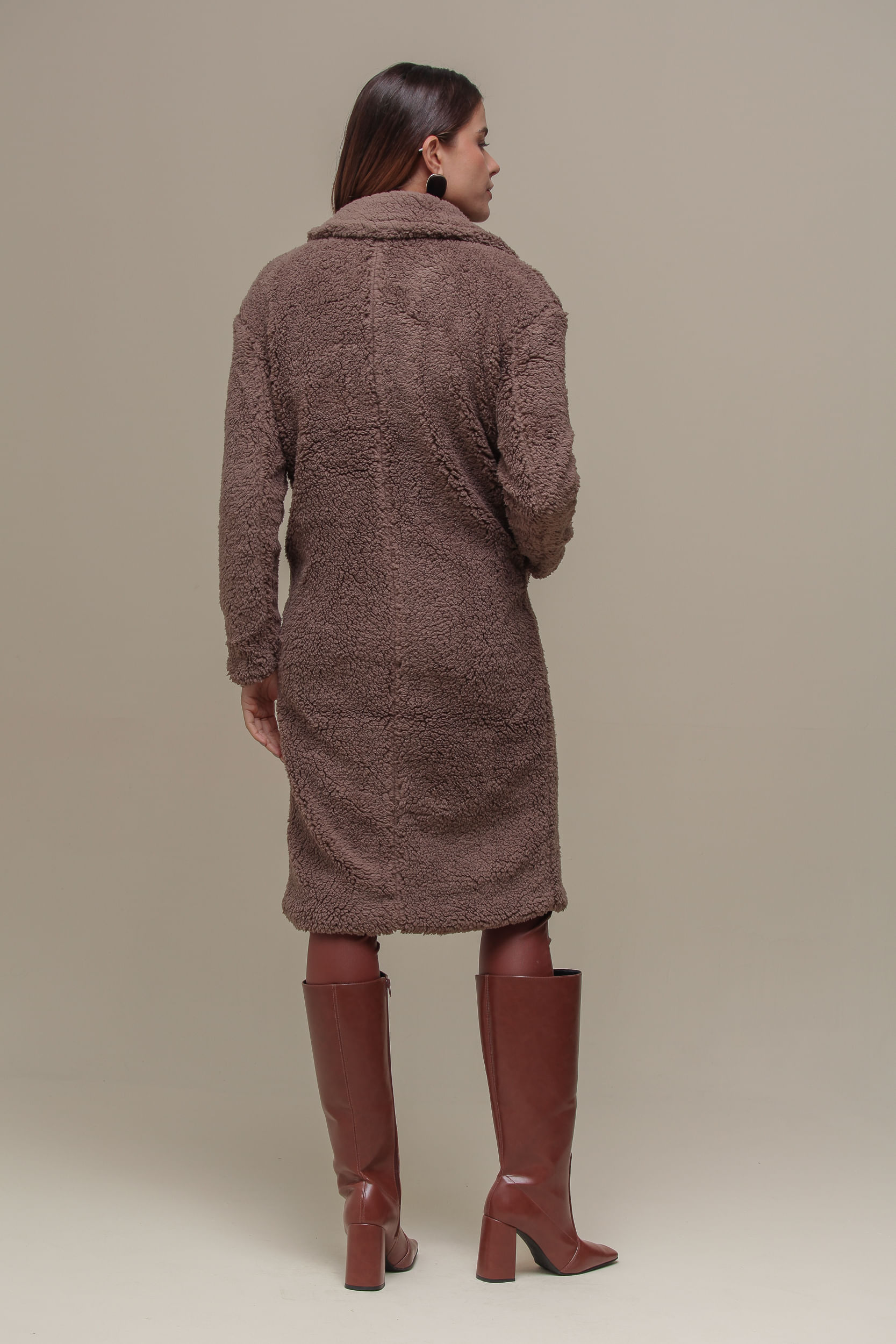 Casaco Sobretudo Teddy Comfy FENDI Casaco Sobretudo Teddy Comfy FENDI