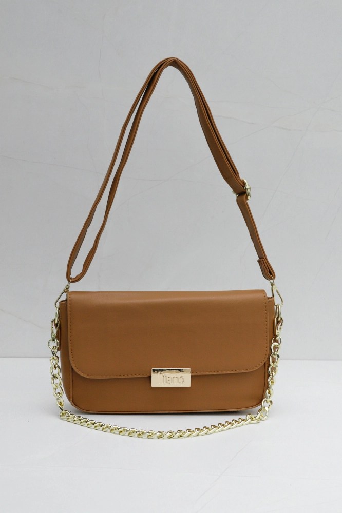 9037241 - Bolsa Média Detalhe Corrente MARROM